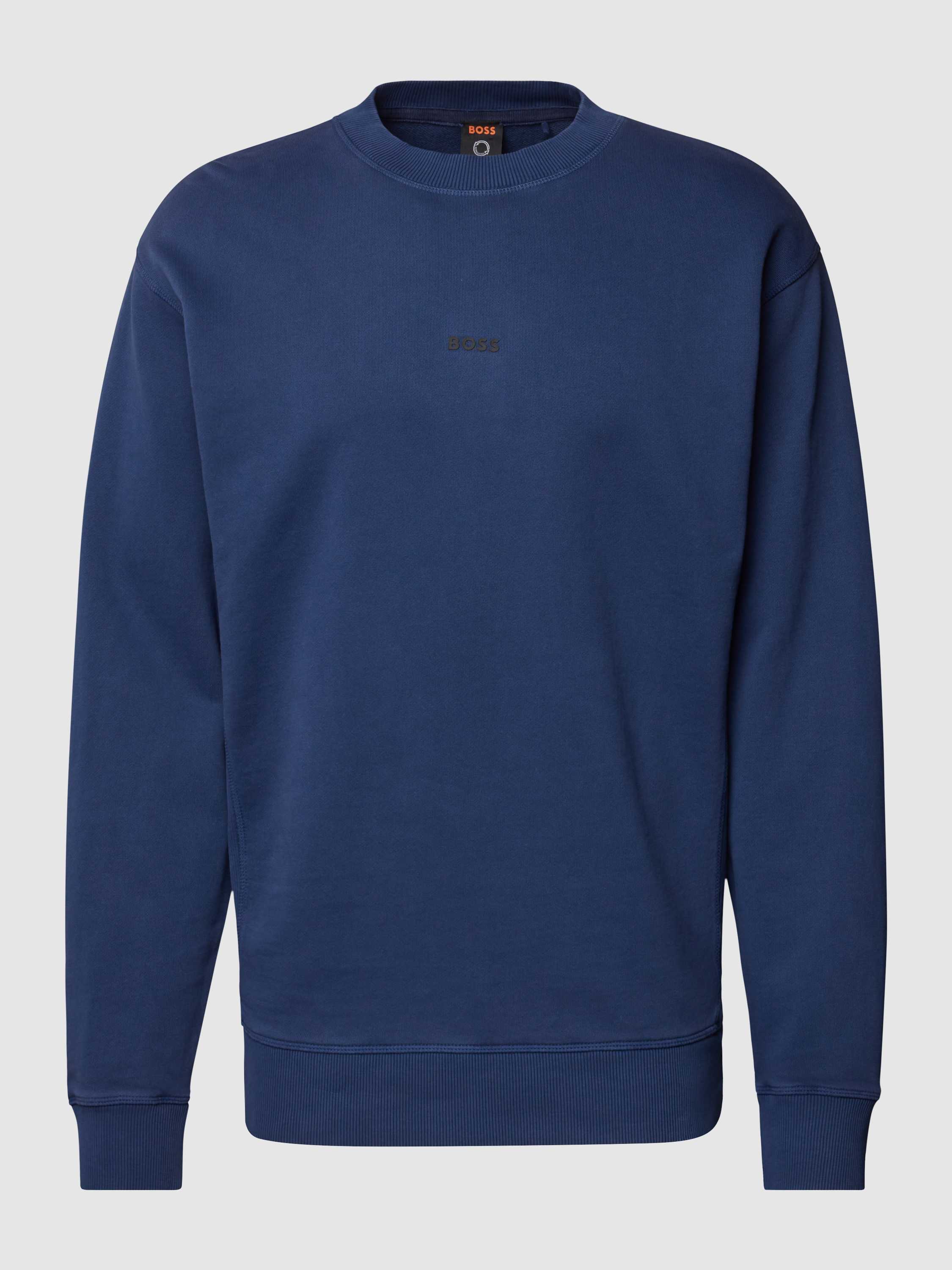 Sweatshirt mit Label-Print Modell 'Wefade'