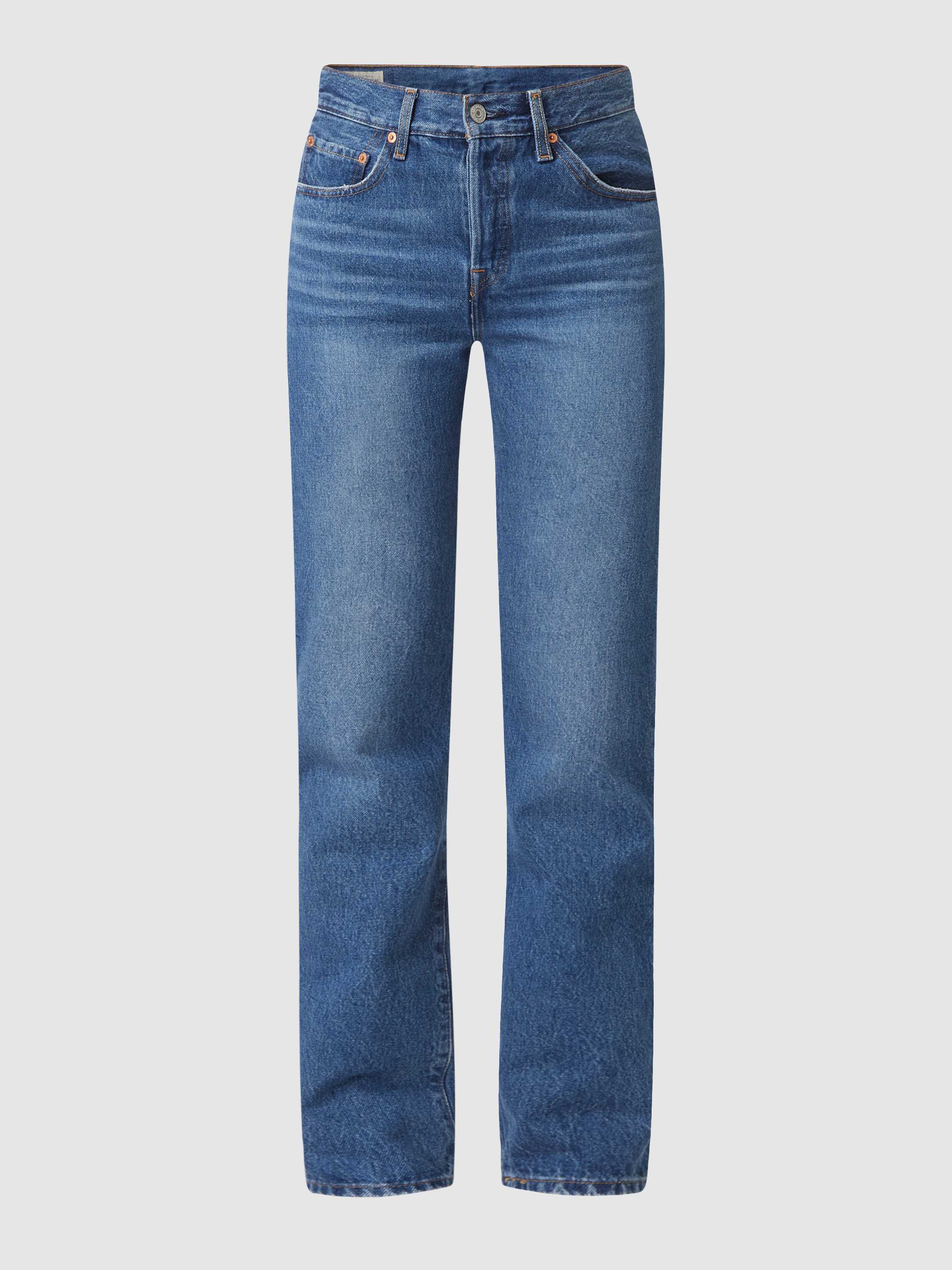 Straight Fit Jeans aus Baumwolle Modell '501' - ‘Water<Less™’