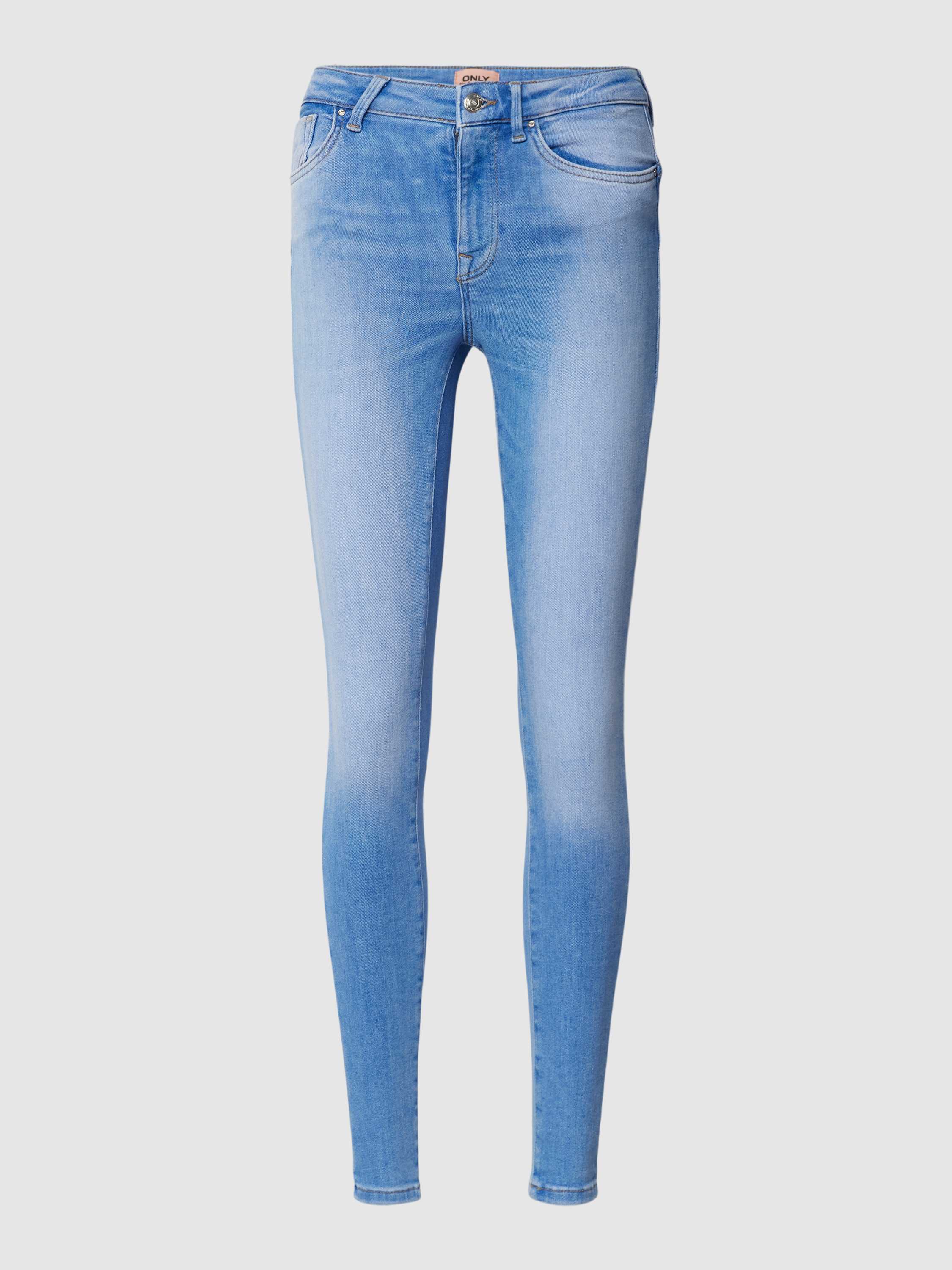 Skinny Fit Jeans im 5-Pocket-Design Modell 'POWER LIFE'