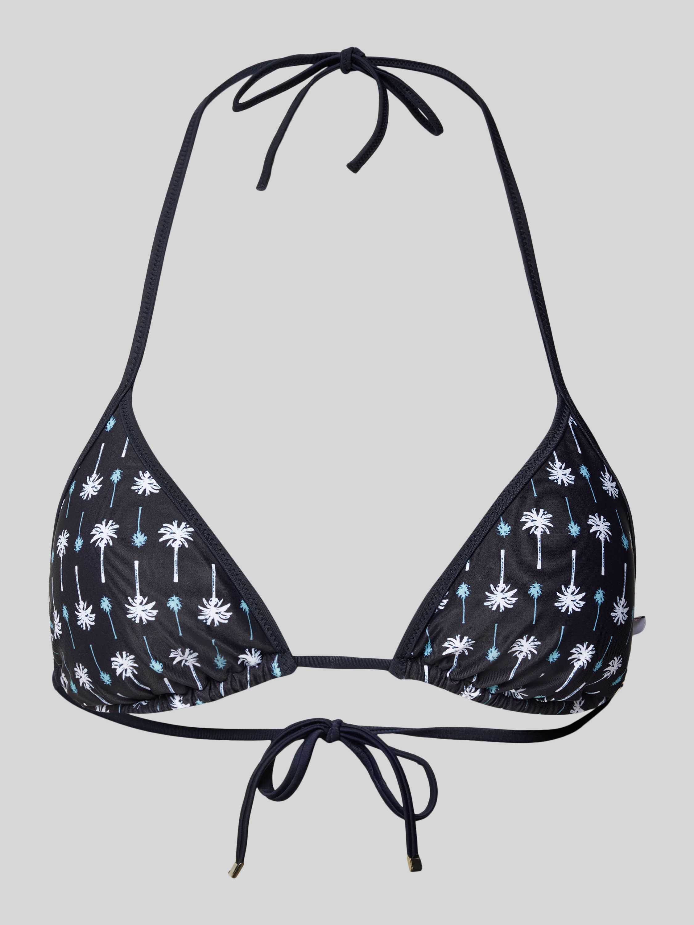 Bikini-Oberteil mit Allover-Muster