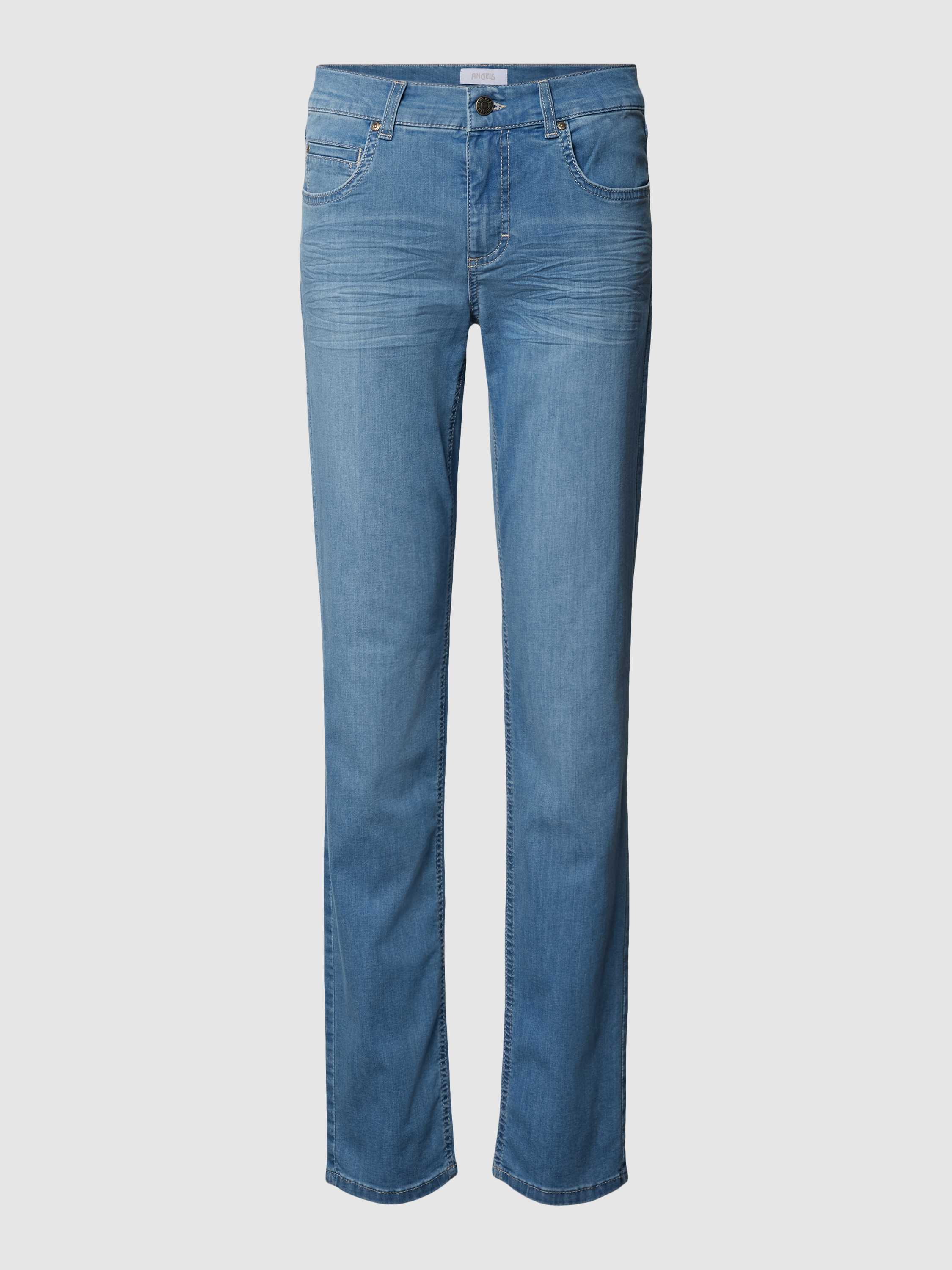 Straight Leg Jeans im 5-Pocket-Design Modell 'Cici'