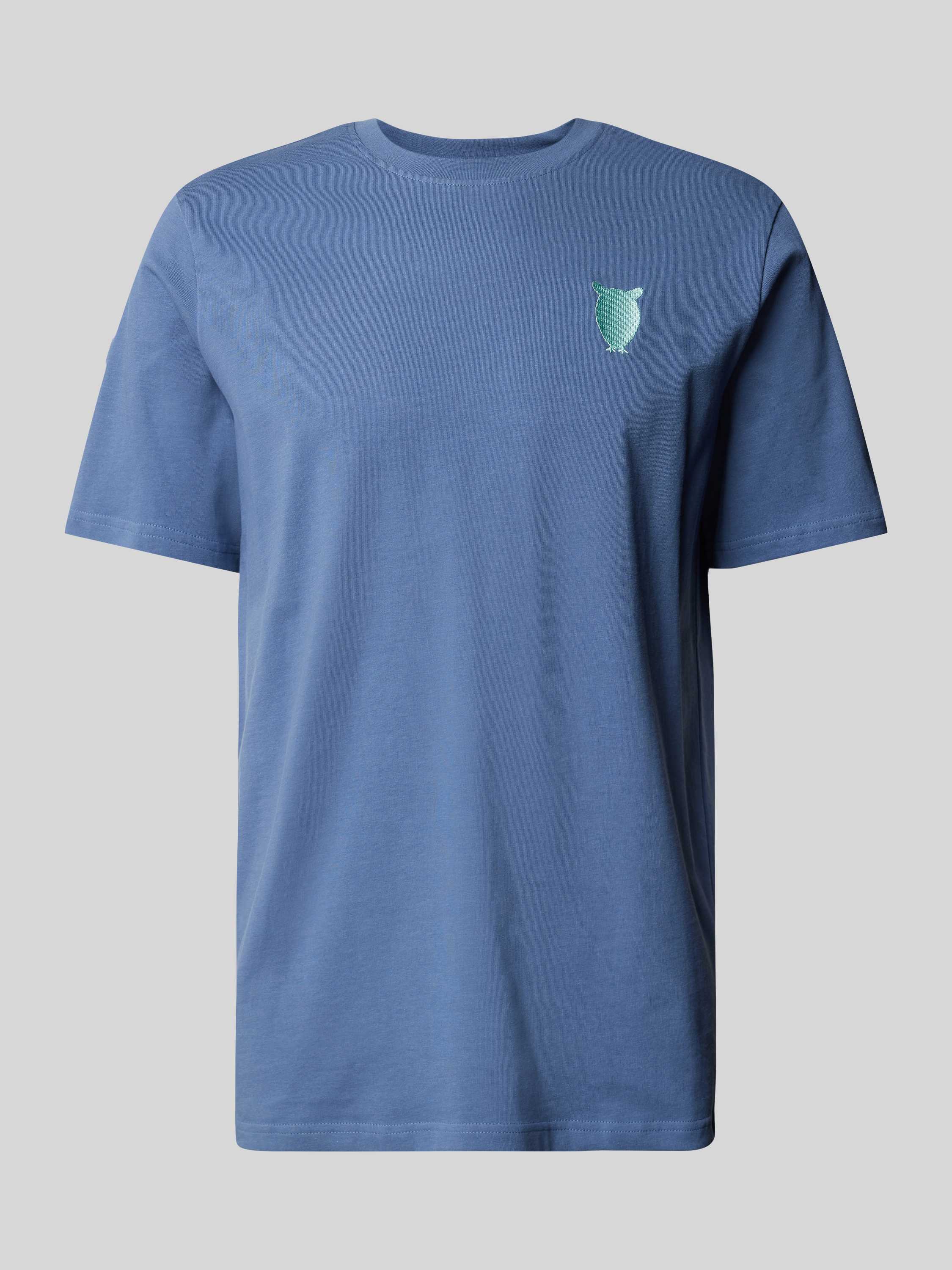 T-Shirt aus Bio-Baumwolle mit Label-Print