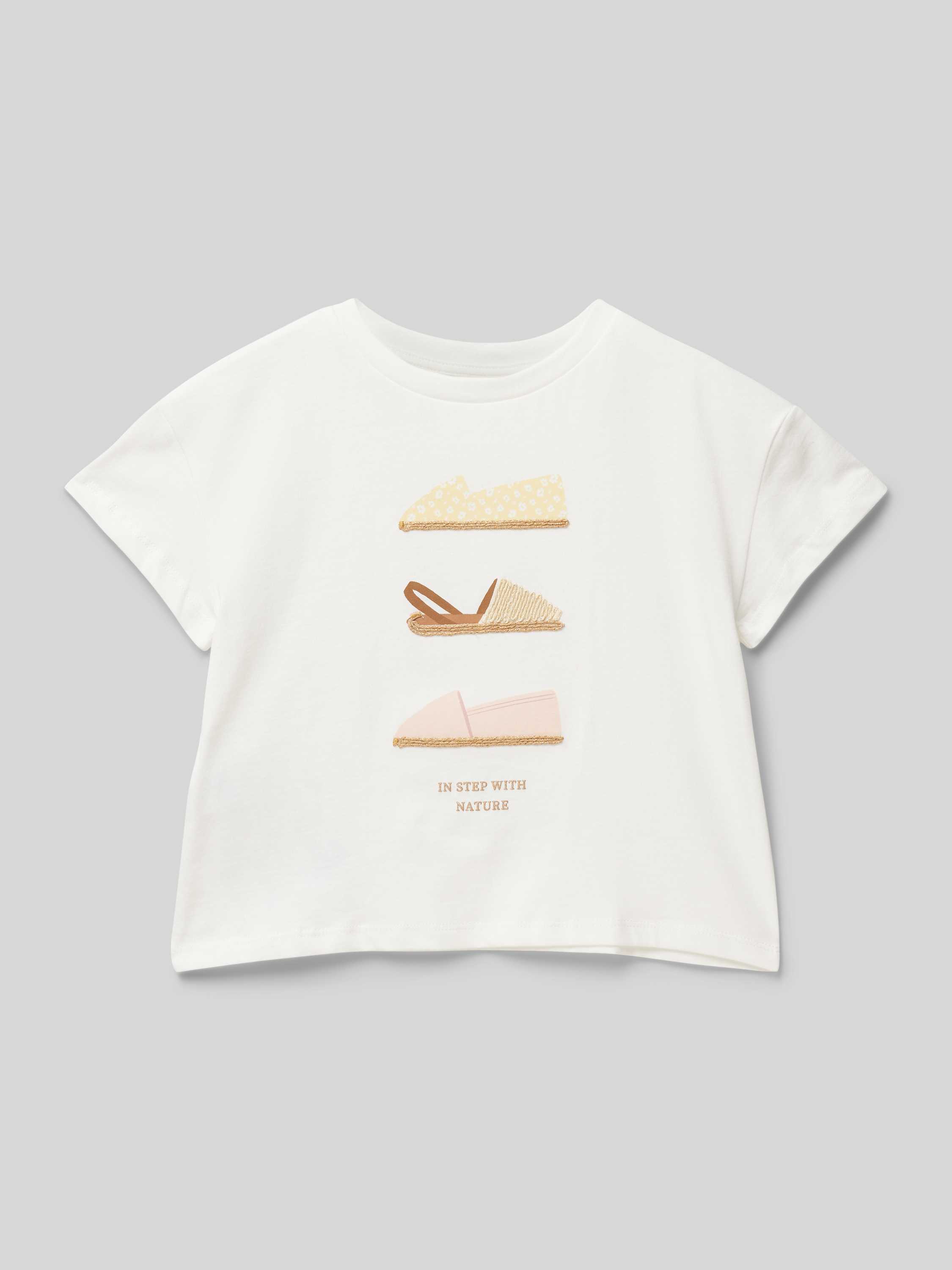 T-Shirt mit Applikationen Modell 'cadaques'