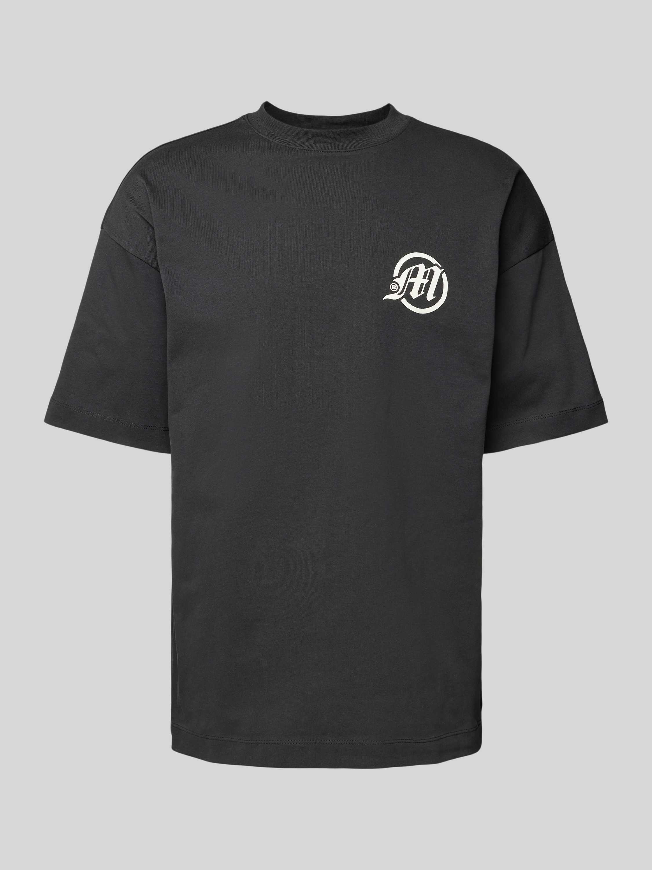 Oversized T-Shirt mit Logo-Print