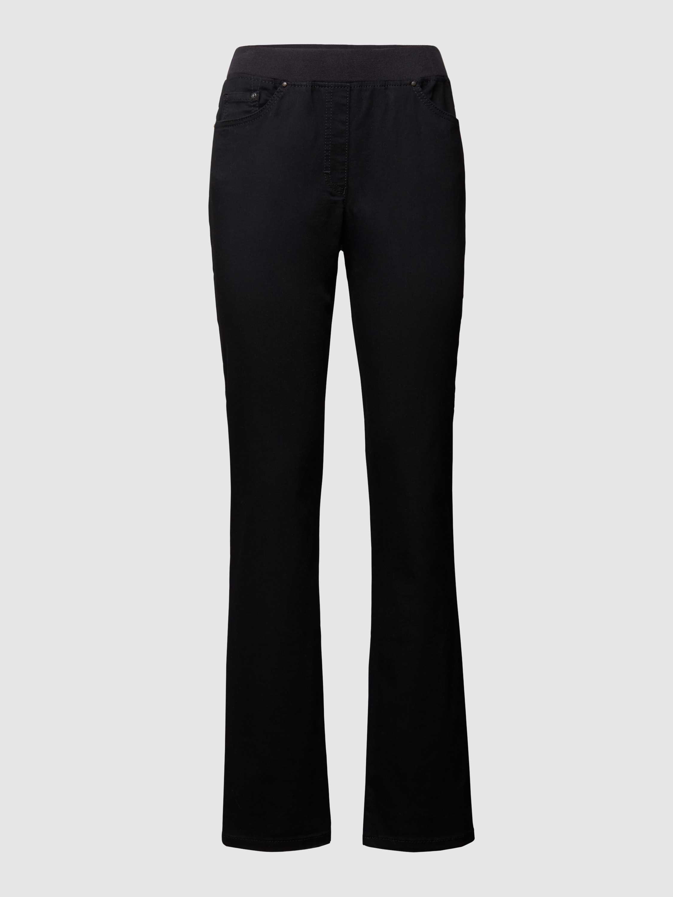Slim Fit 5-Pocket-Jeans mit elastischem Bund - 'Super Dynamic'