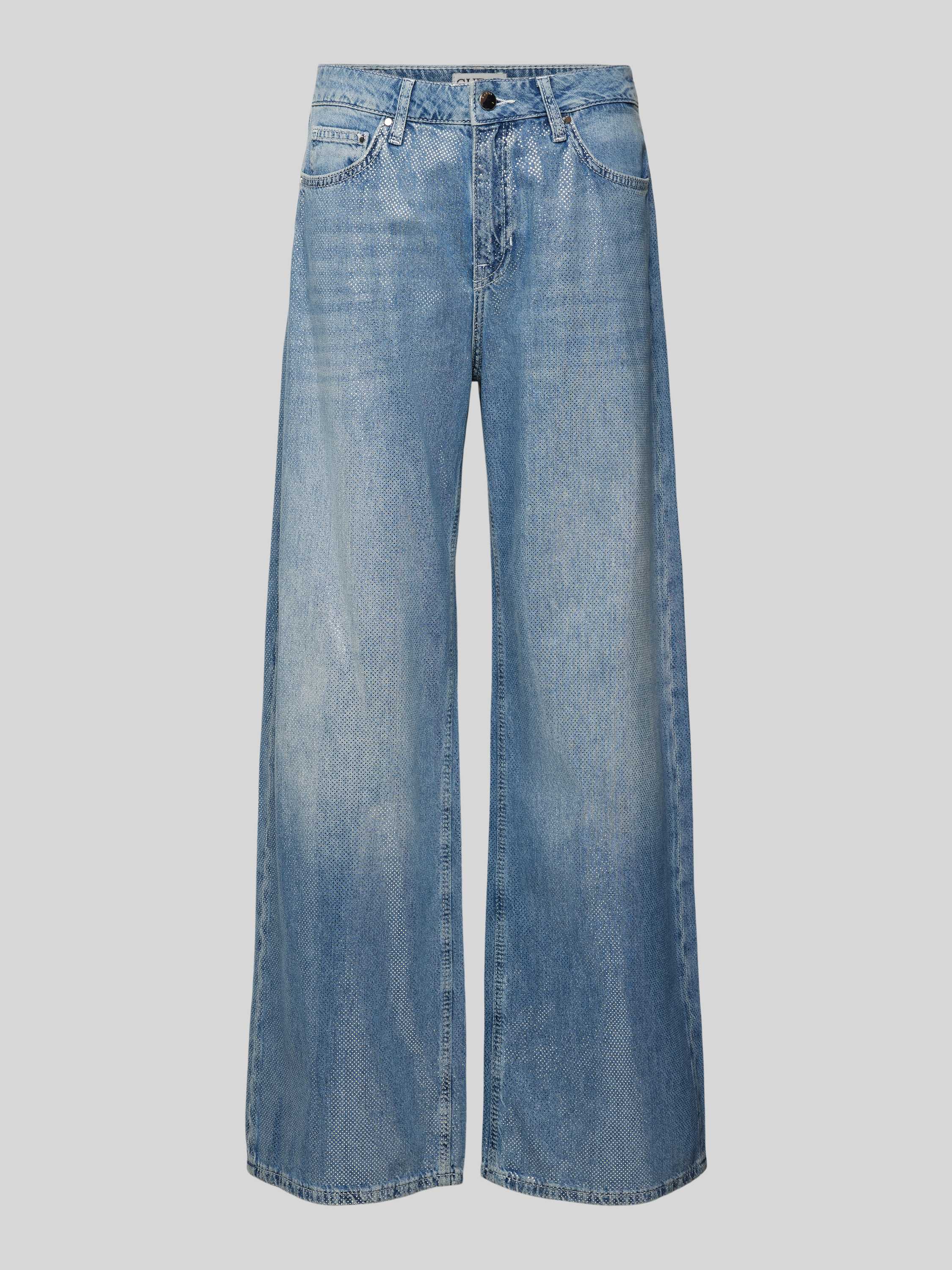 Jeans mit 5-Pocket-Design Modell 'BELLFLOWER'