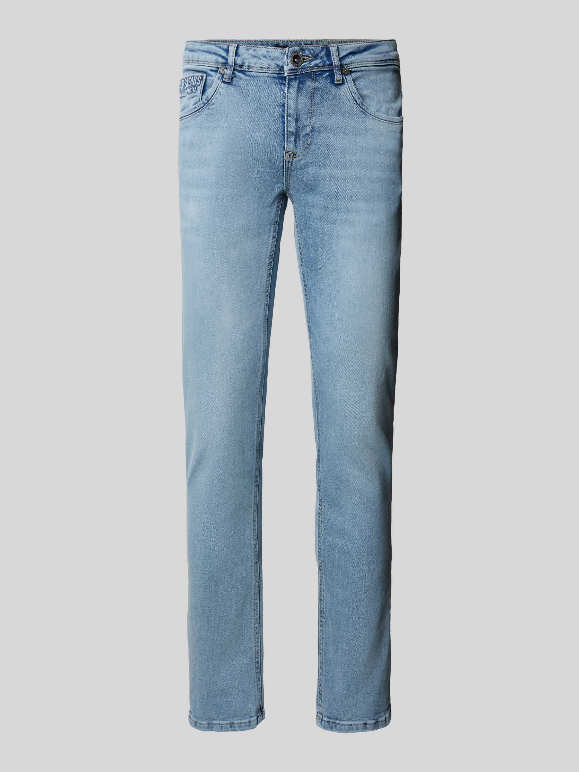 Slim Fit Jeans mit Label-Detail Modell 'BLAST'
