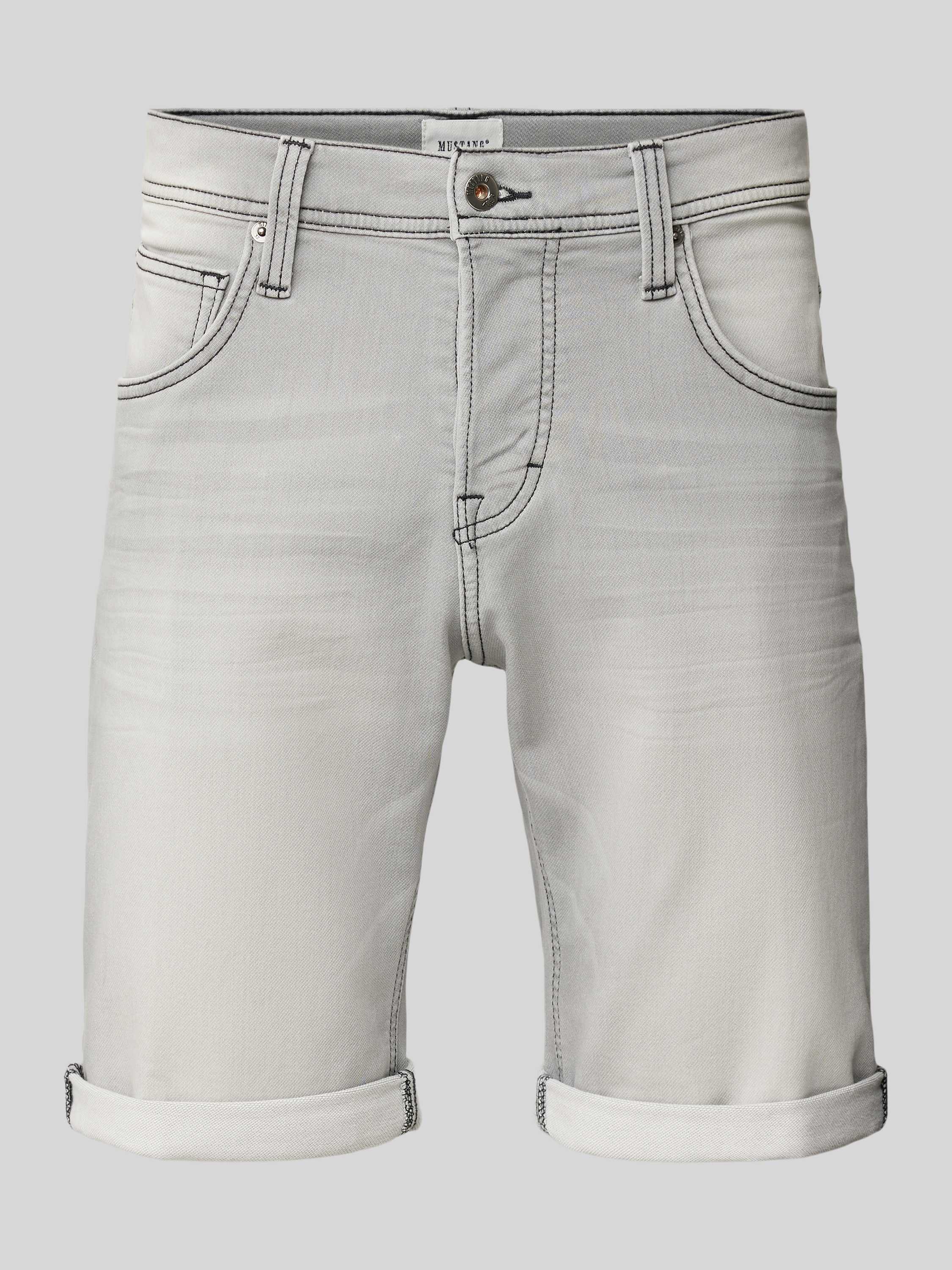 Regular Fit Jeansshorts im 5-Pocket-Design Modell 'Chicago'