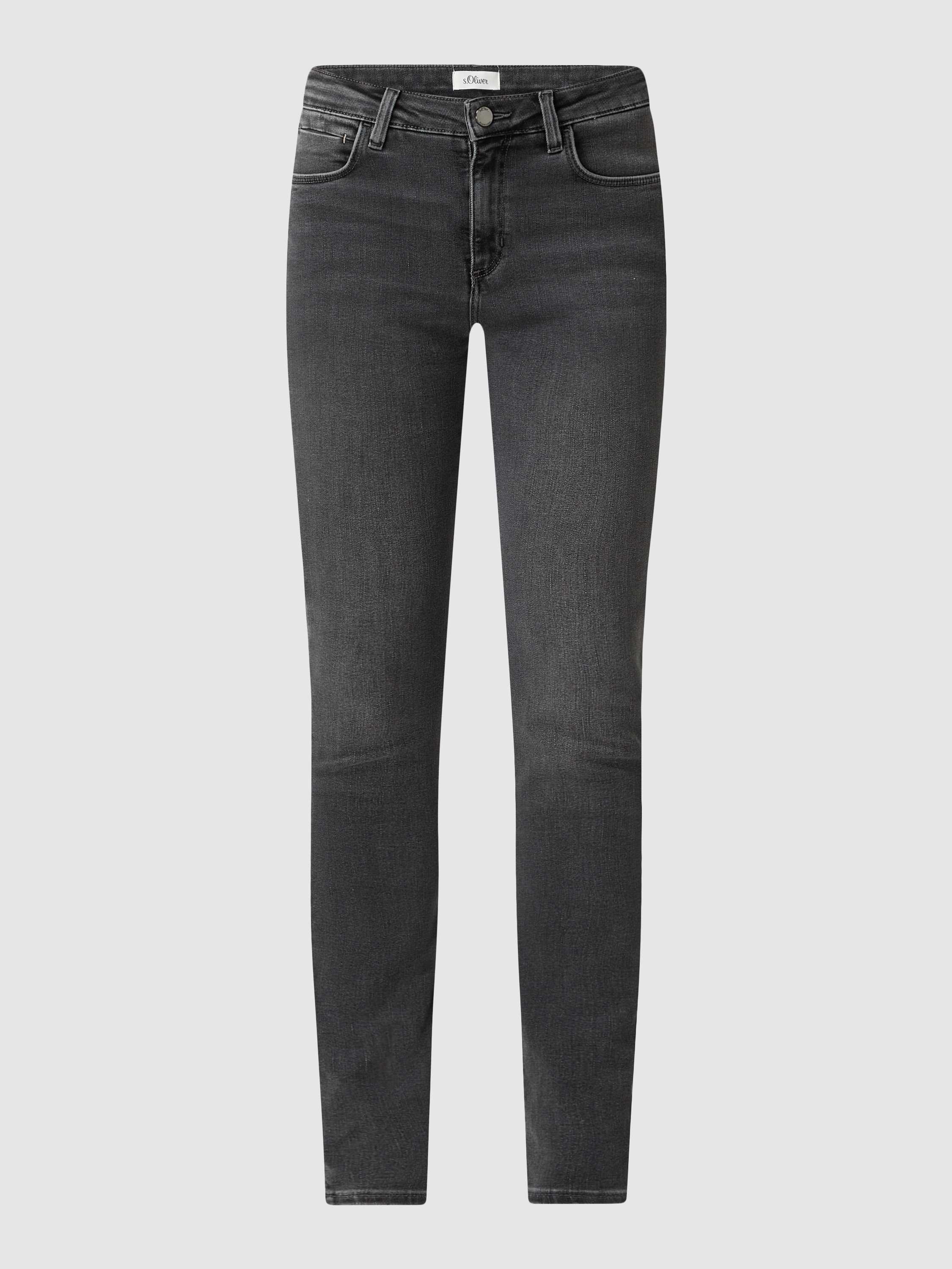 Slim Fit Jeans mit Modal-Anteil