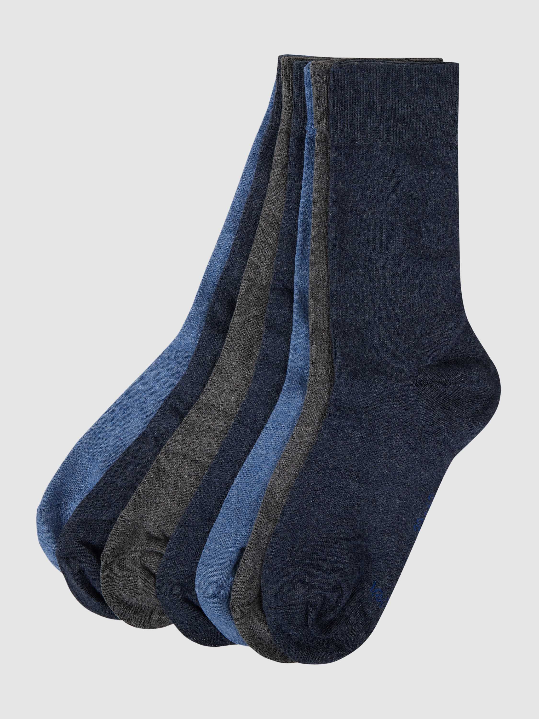 Socken mit recycelter Baumwolle im 7er-Pack 