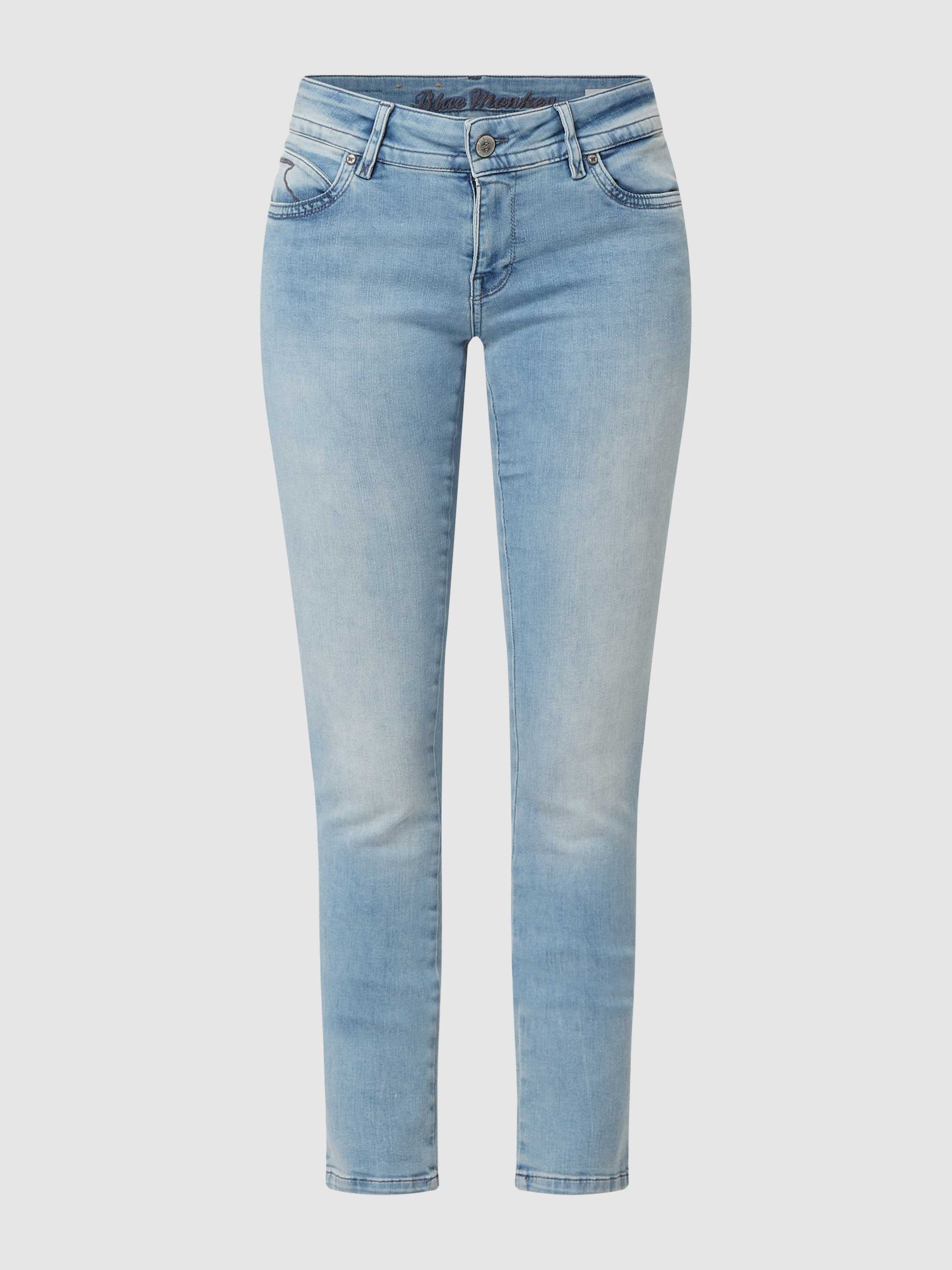 Slim Fit Jeans mit Stretch-Anteil Modell 'Laura'