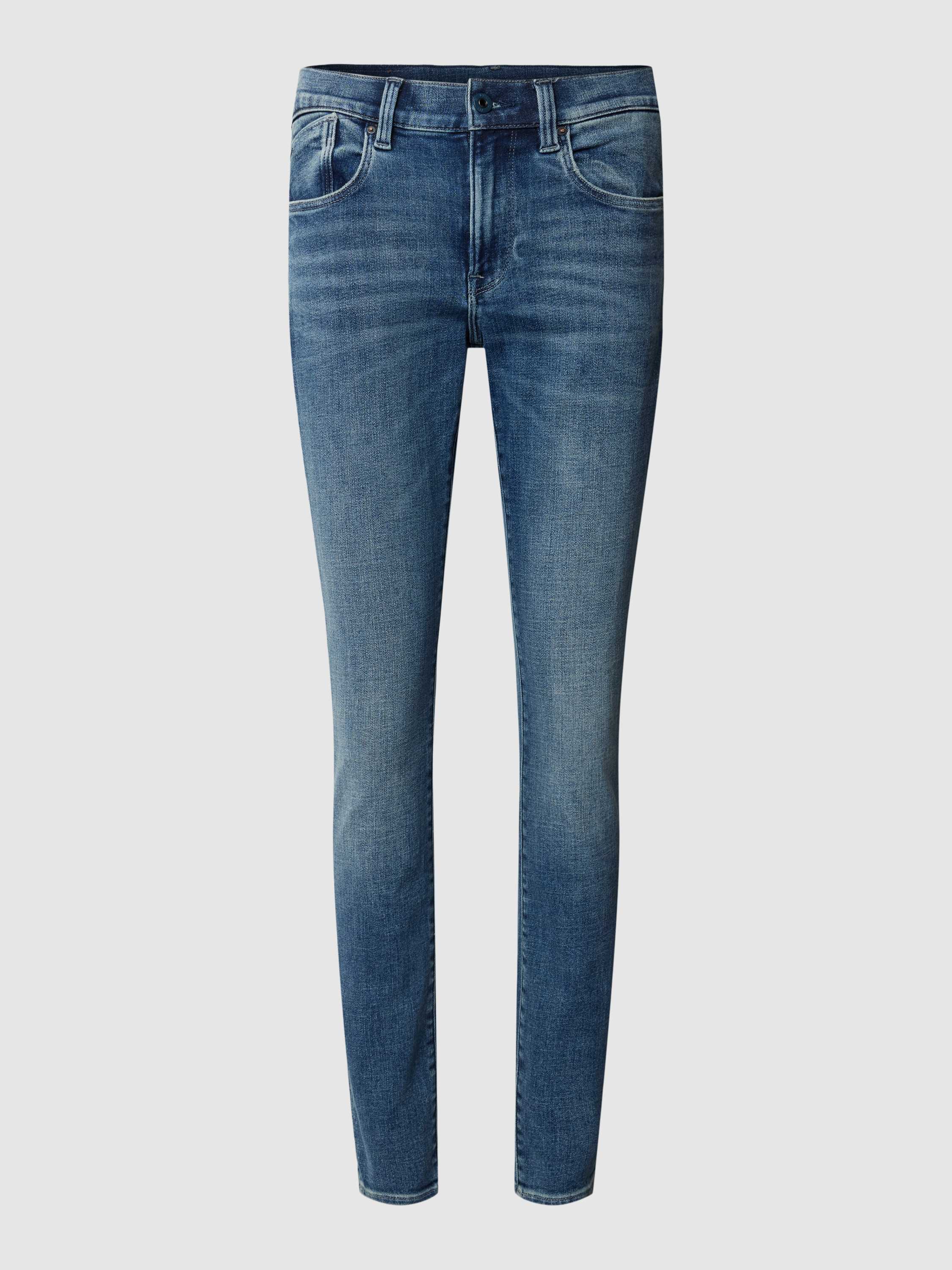 Skinny Fit Jeans im 5-Pocket-Design Modell 'Lhana'