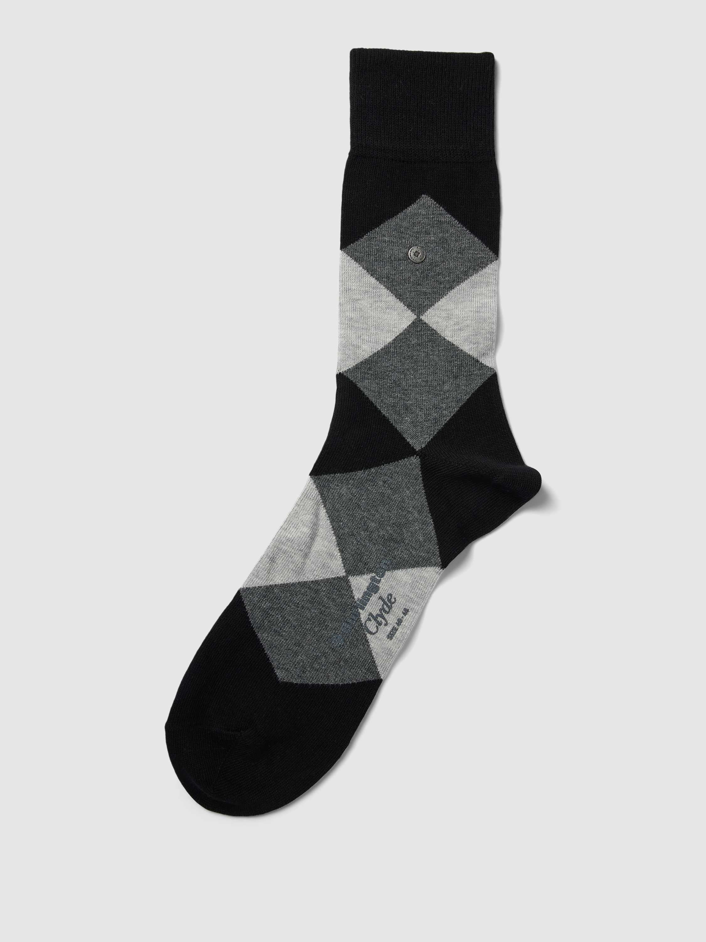Socken mit Allover-Muster Modell 'Clyde'