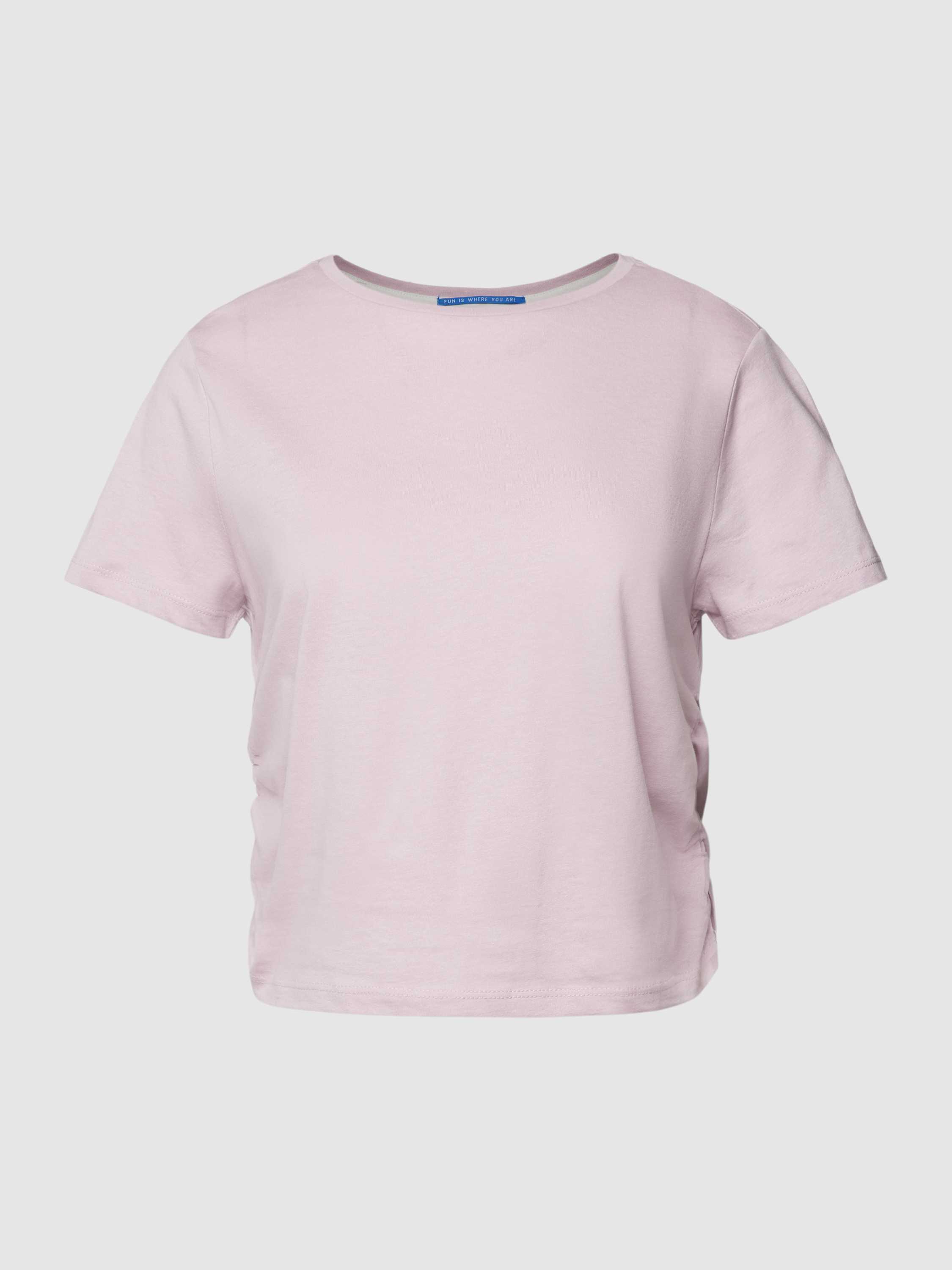 Cropped T-Shirt mit seitlichen Raffungen, Peek & Cloppenburg
