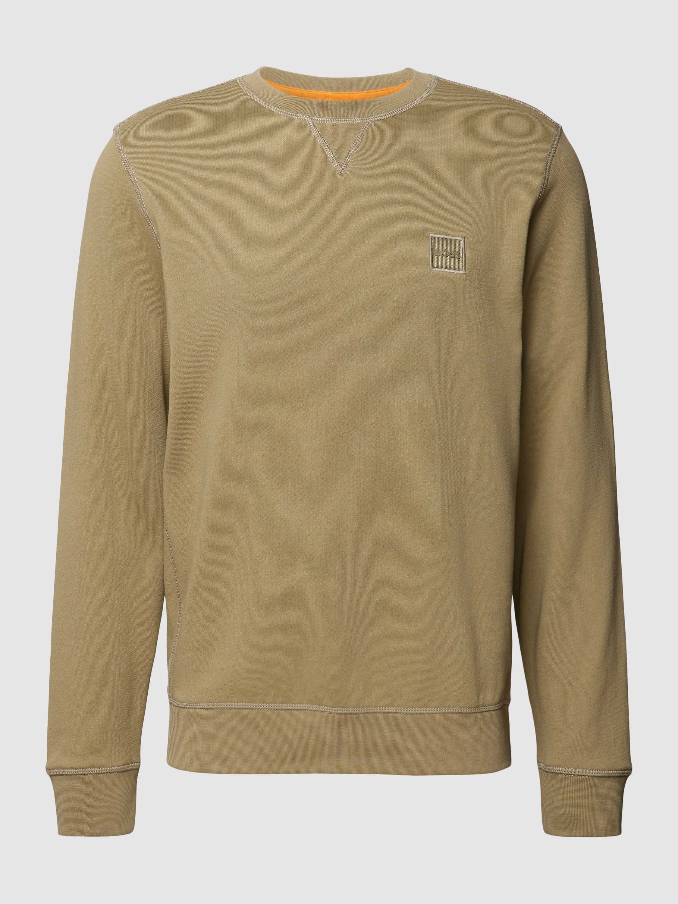 Sweatshirt mit Label-Detail Modell 'WESTART'