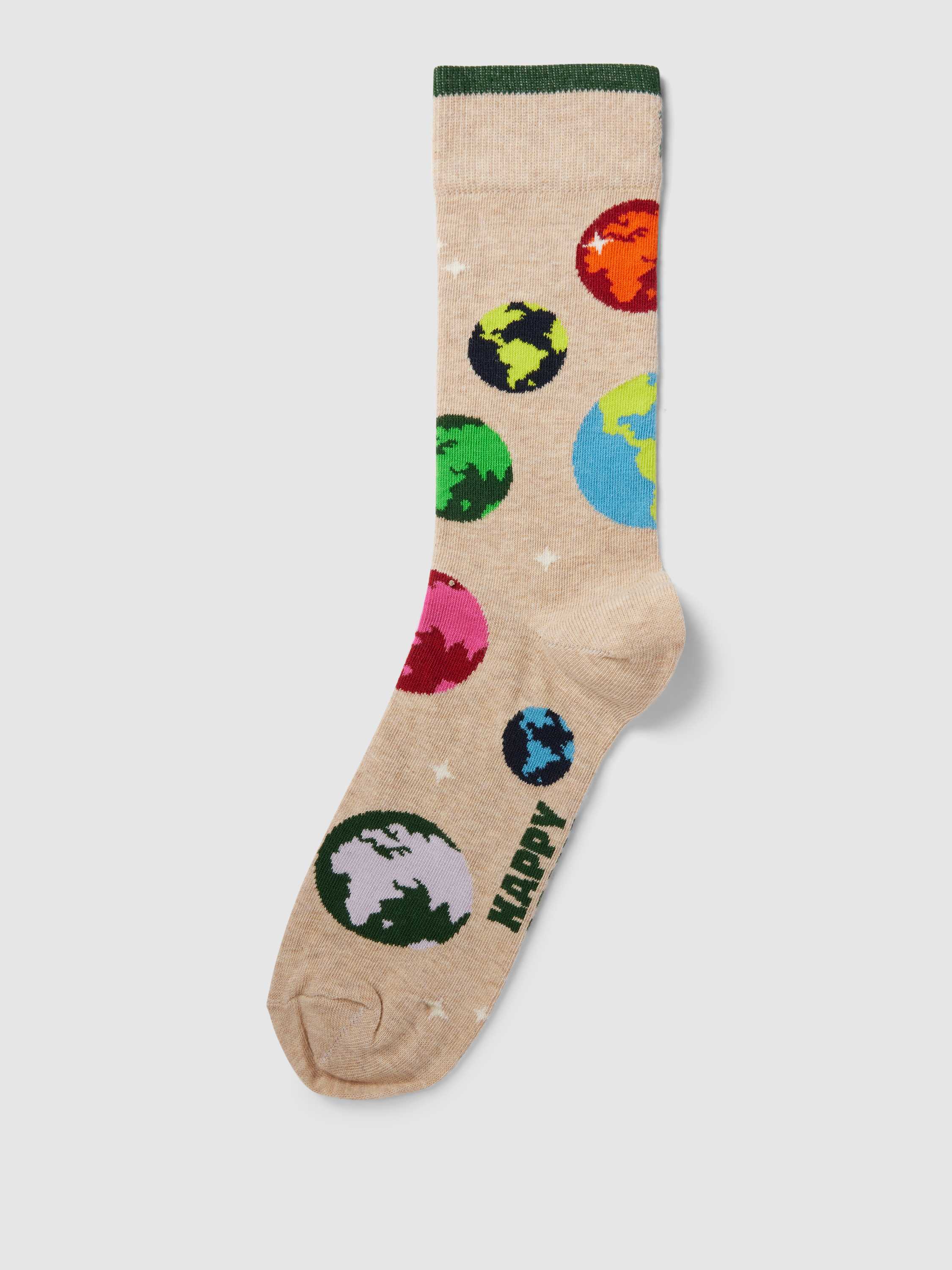 Socken mit Motiv-Print Modell 'Planet Earth', Peek & Cloppenburg