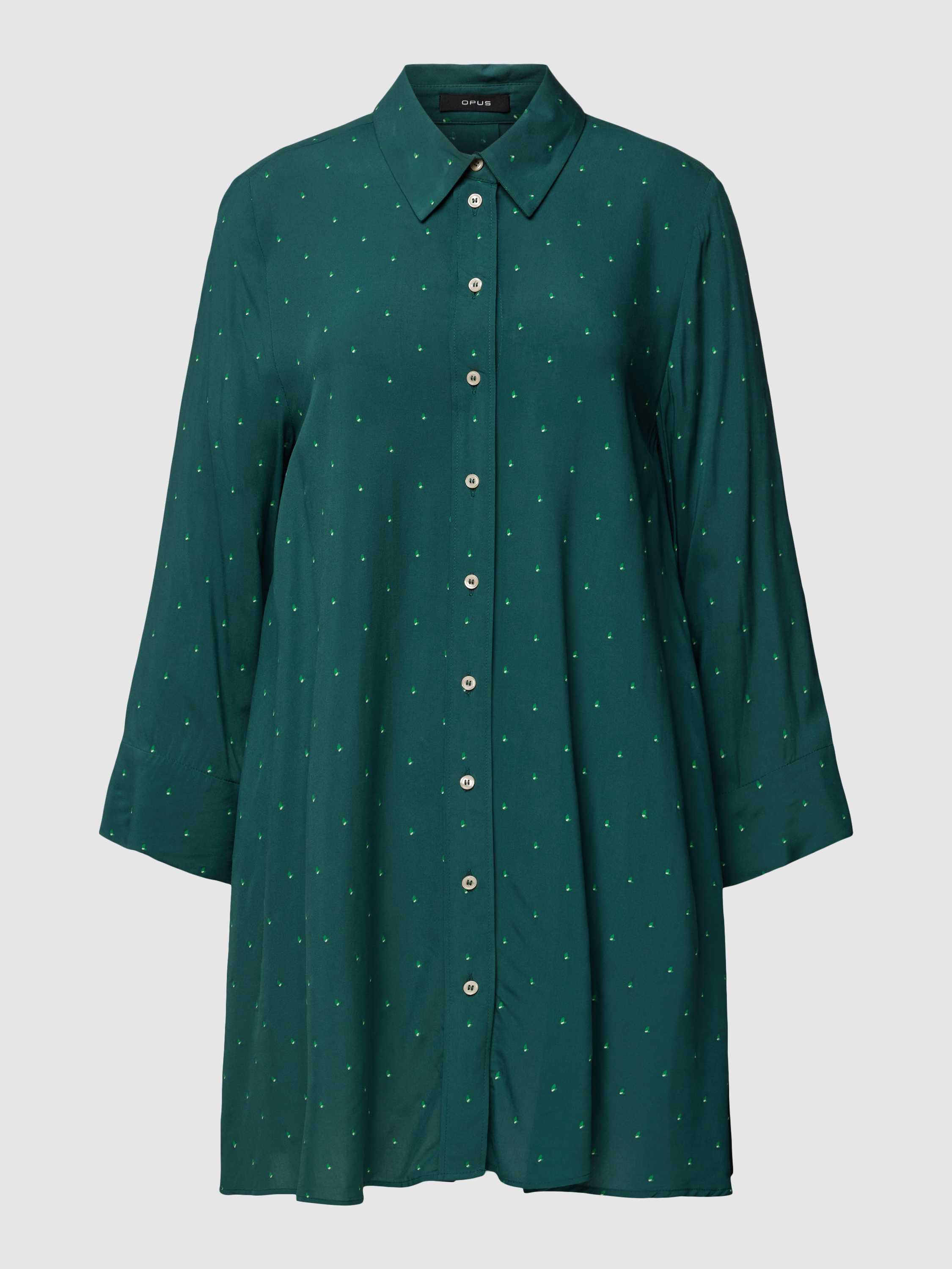 Bluse aus Viskose mit Allover-Muster Modell 'Fadonna'