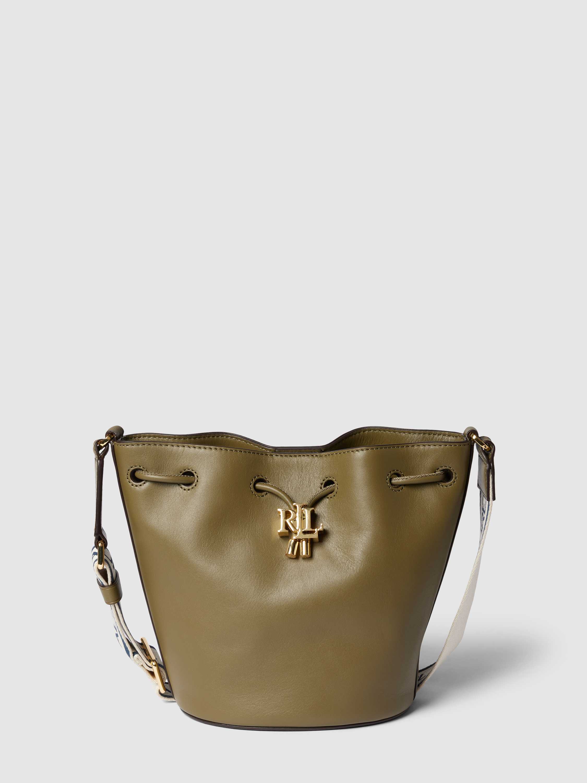 Bucket Bag mit Label-Detail Modell 'ANDIE'