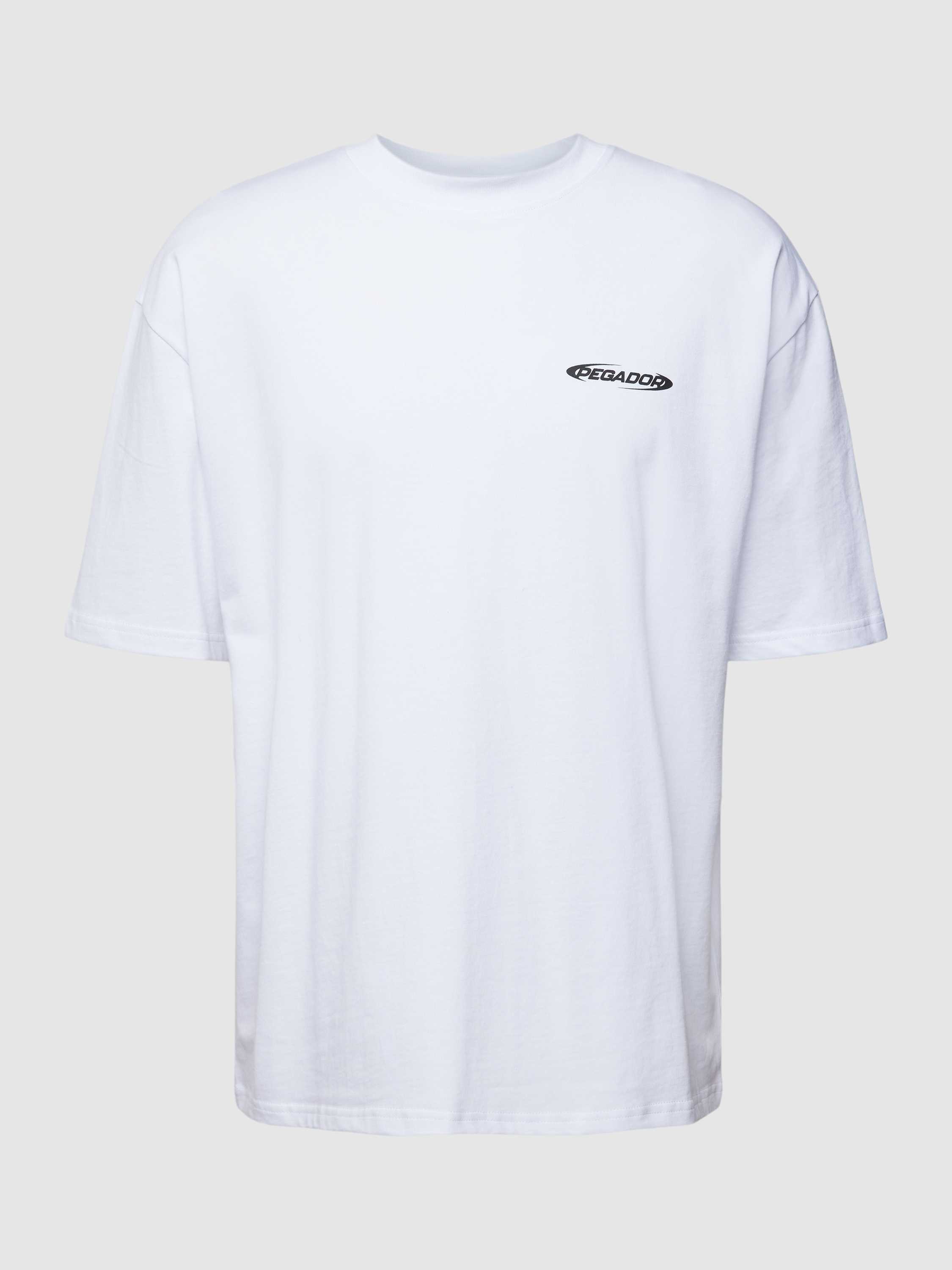 Oversized T-Shirt mit Label-Print Modell 'CRAIL'