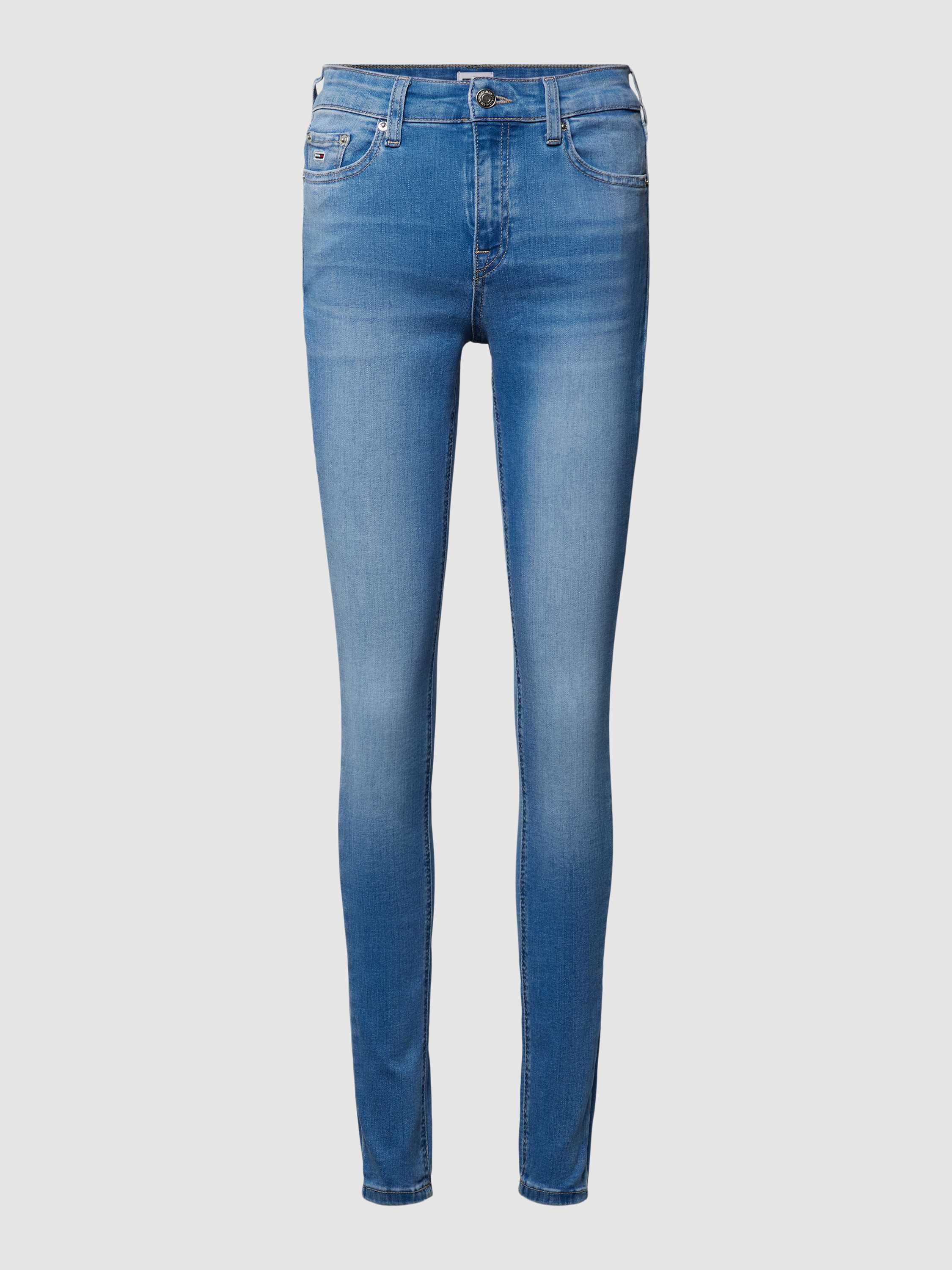 Slim Fit Jeans im 5-Pocket-Design Modell 'NORA'