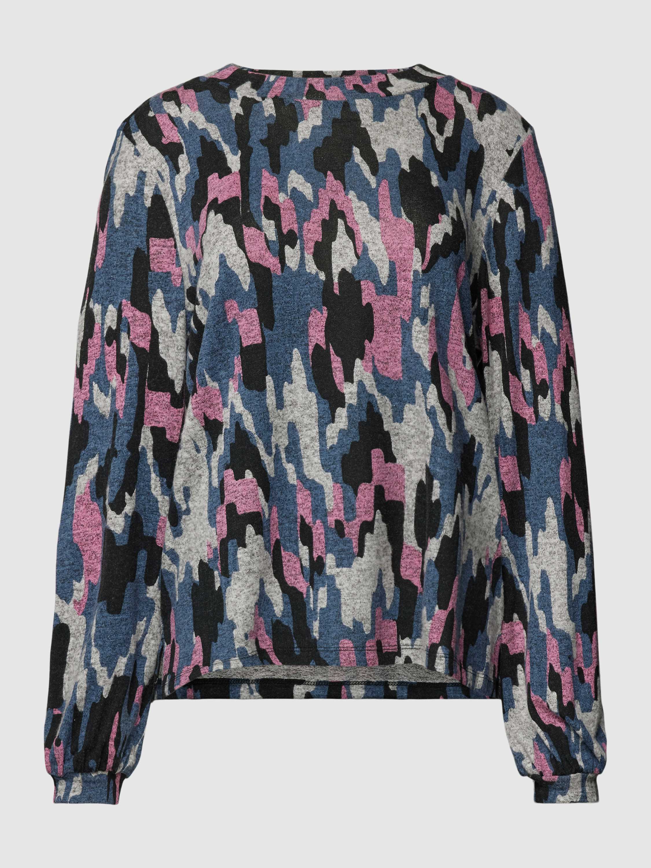 Longsleeve mit Camouflage-Muster