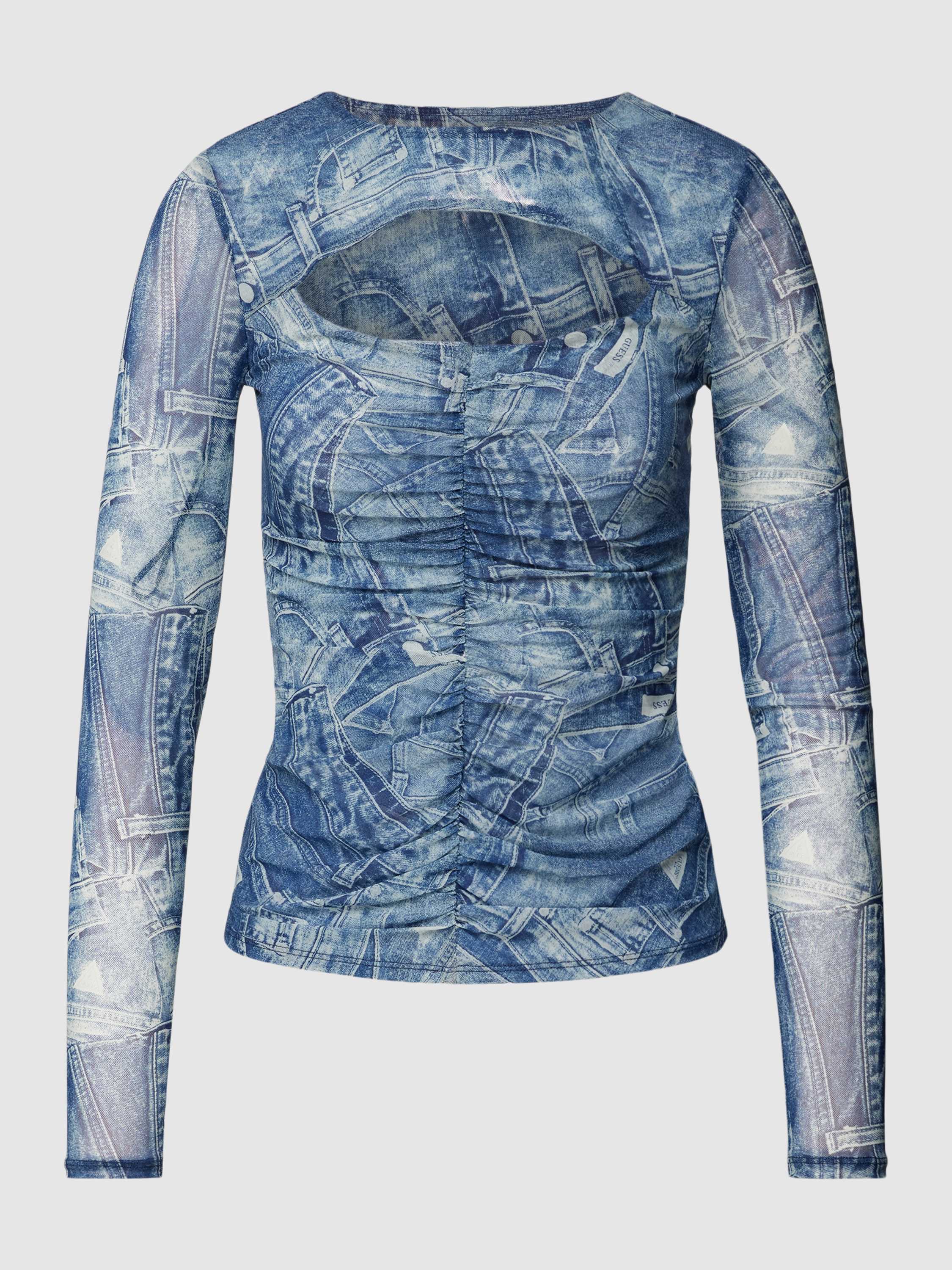 Longsleeve mit Cut Out Modell 'BRIENNA'
