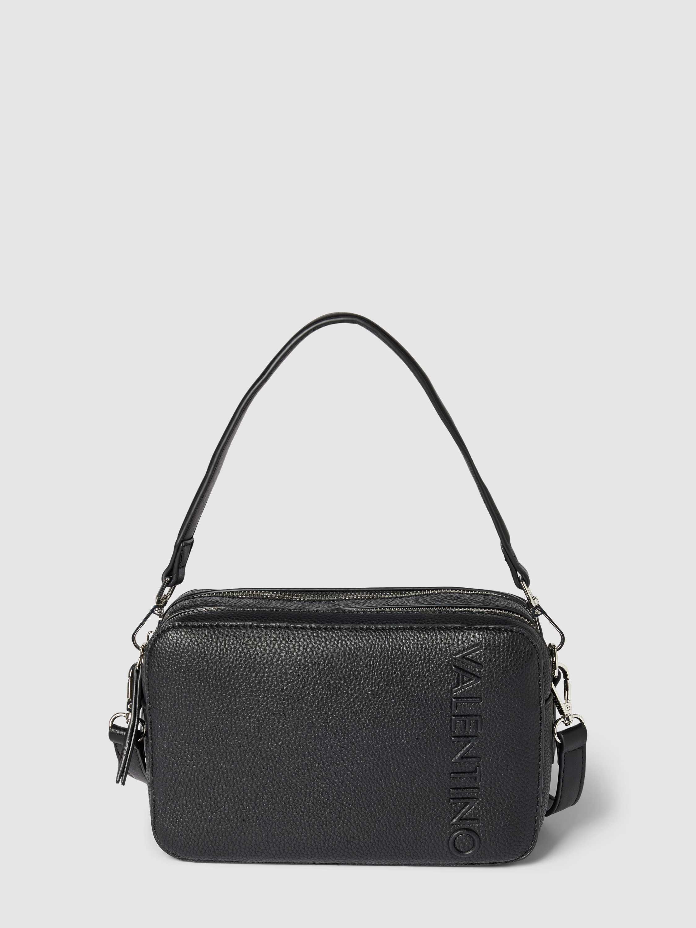 Handtasche in Leder-Optik Modell 'SOHO' in black