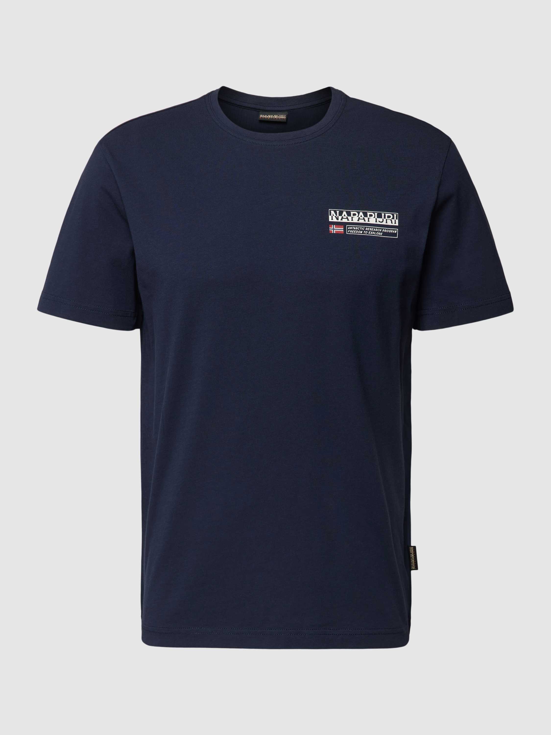 T-Shirt mit Label-Print Modell 'KASBA'