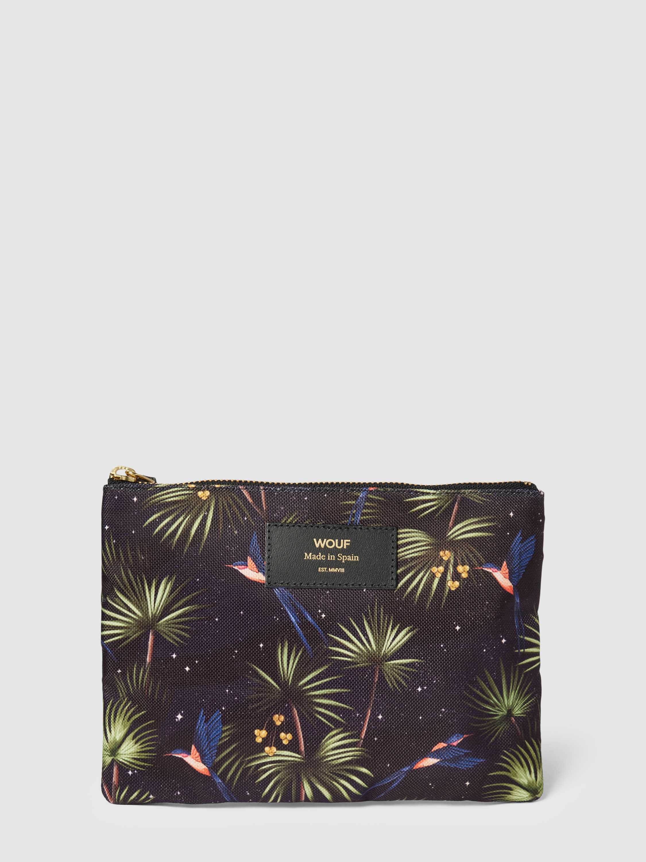 Pouch mit Allover-Muster Modell 'Paradise', Peek & Cloppenburg