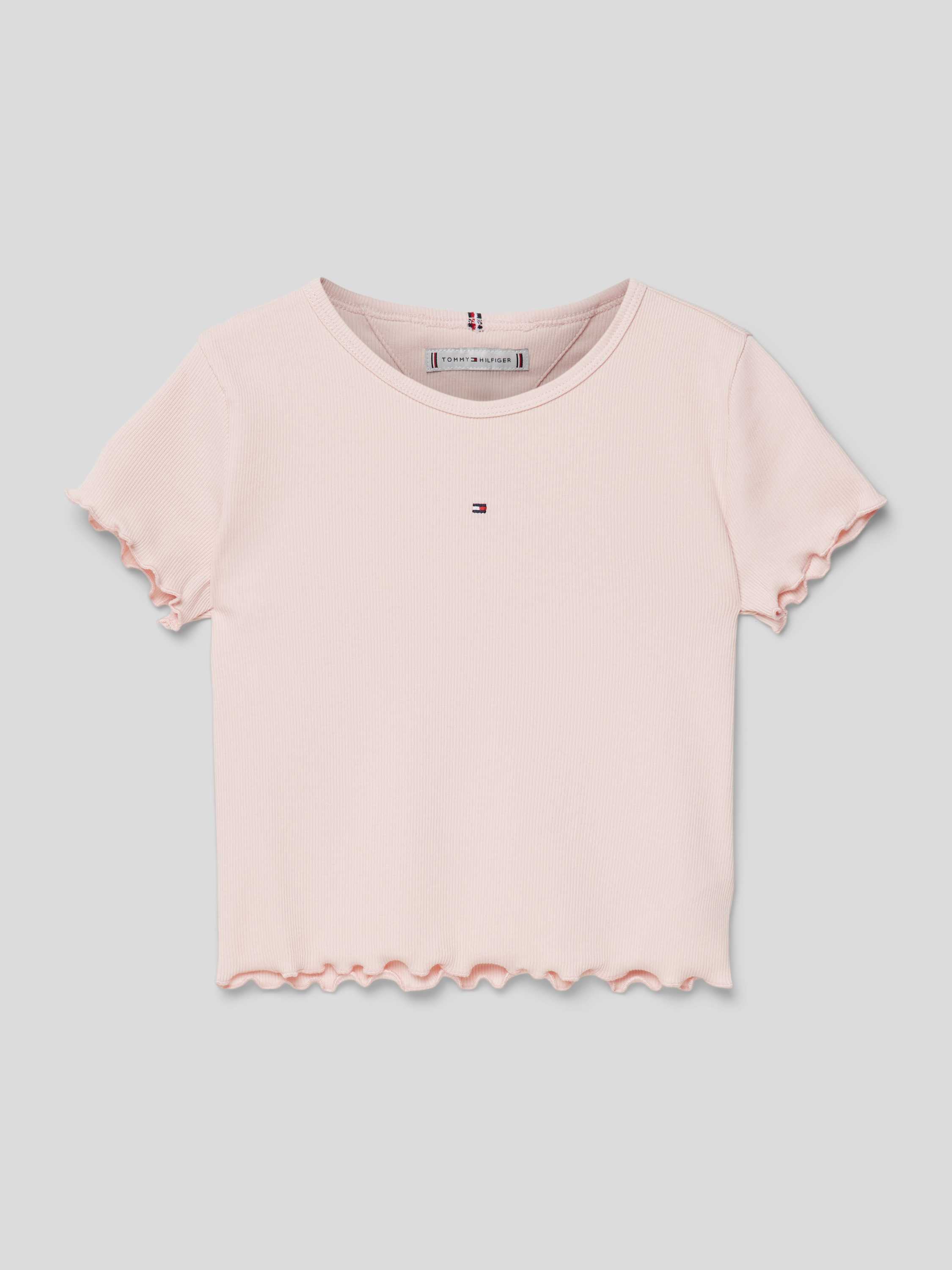 T-Shirt mit Label-Stitching Modell 'ESSENTIAL'
