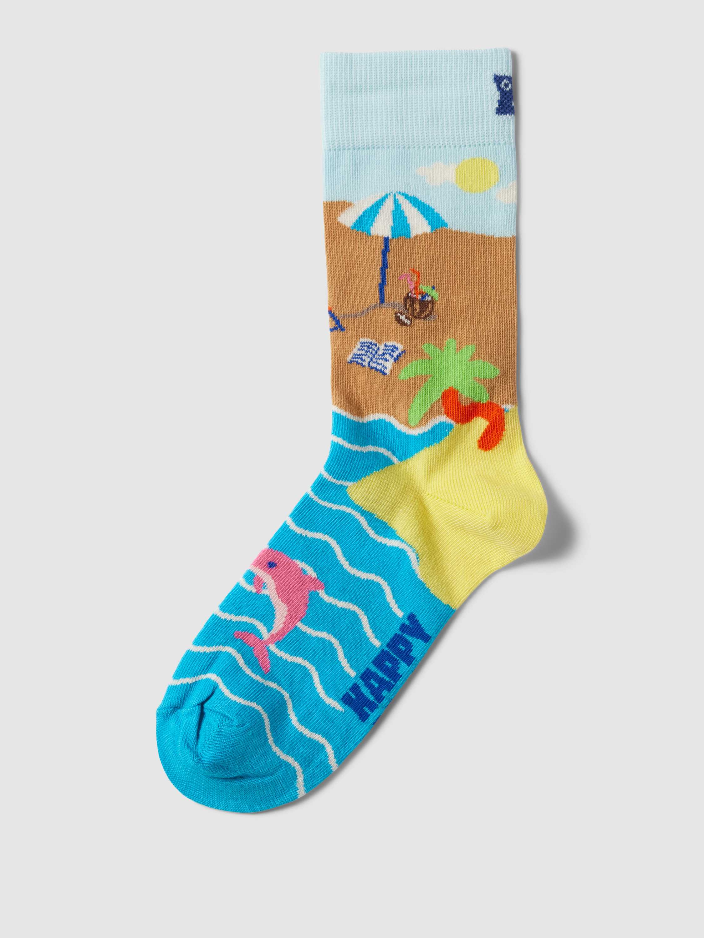 Socken im Allover-Look Modell 'Beach Break'
