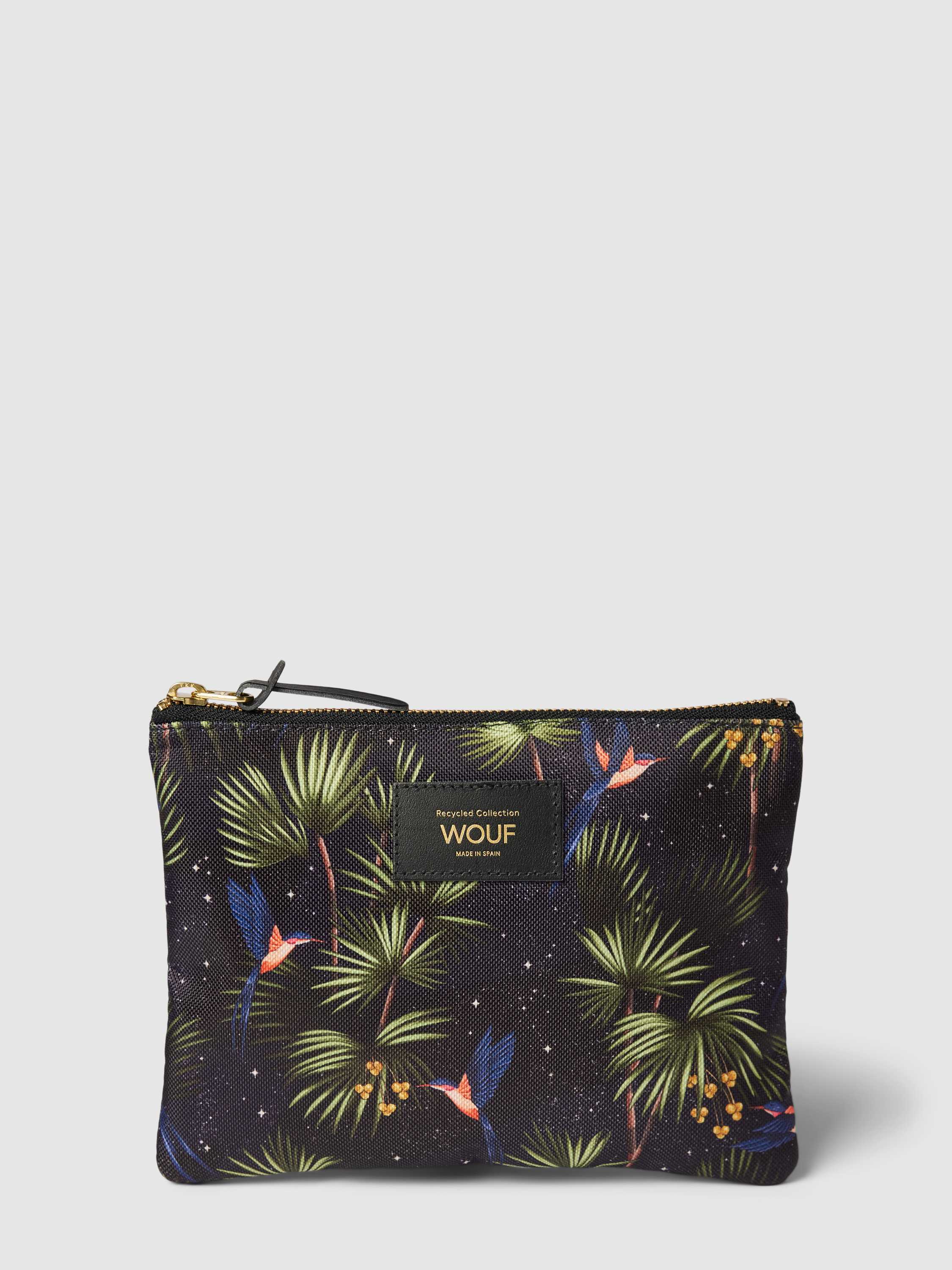 Pouch mit Allover-Muster Modell 'Paradise', Peek & Cloppenburg