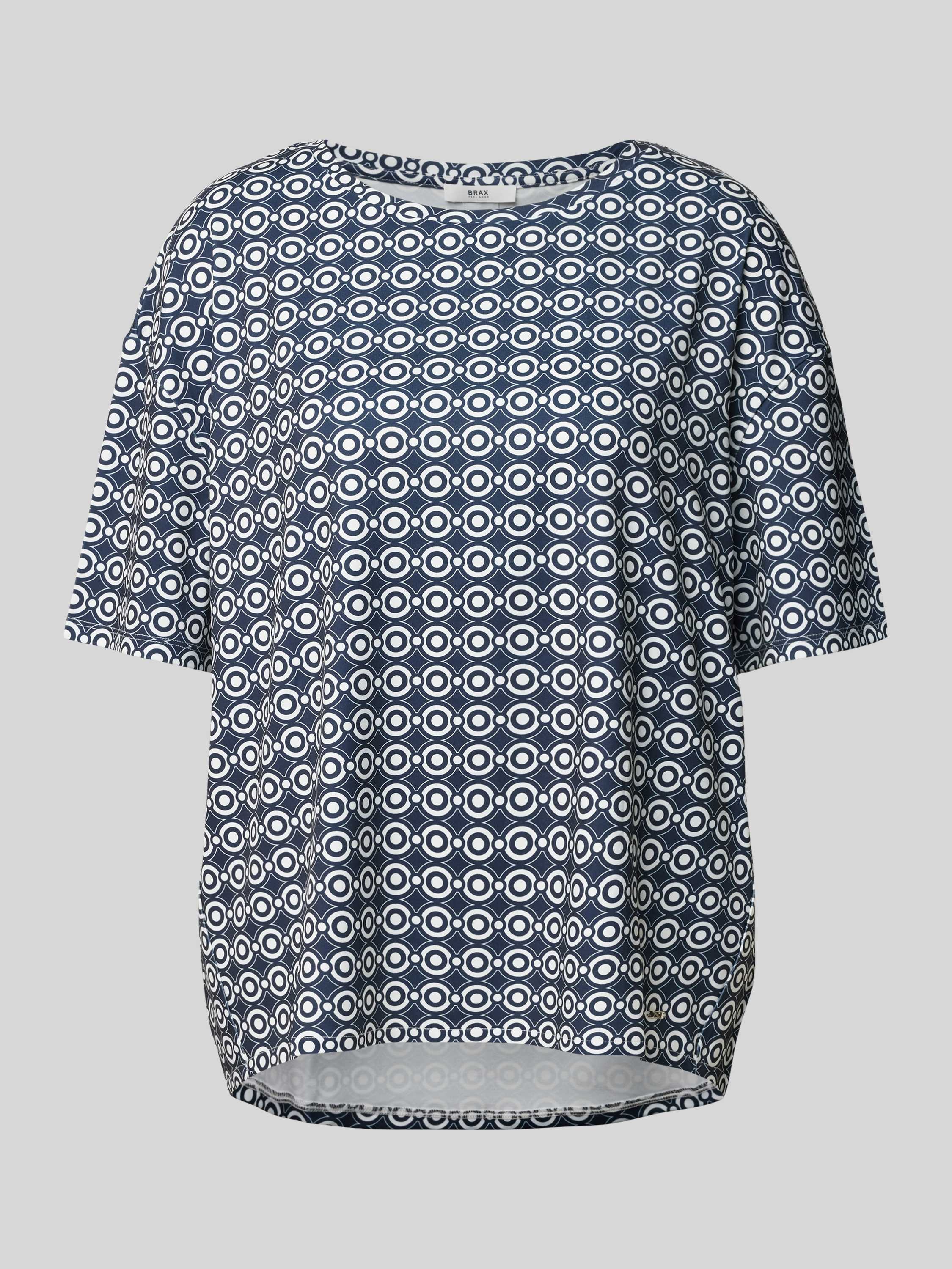 Blusenshirt mit Allover-Muster Modell 'CALLY'