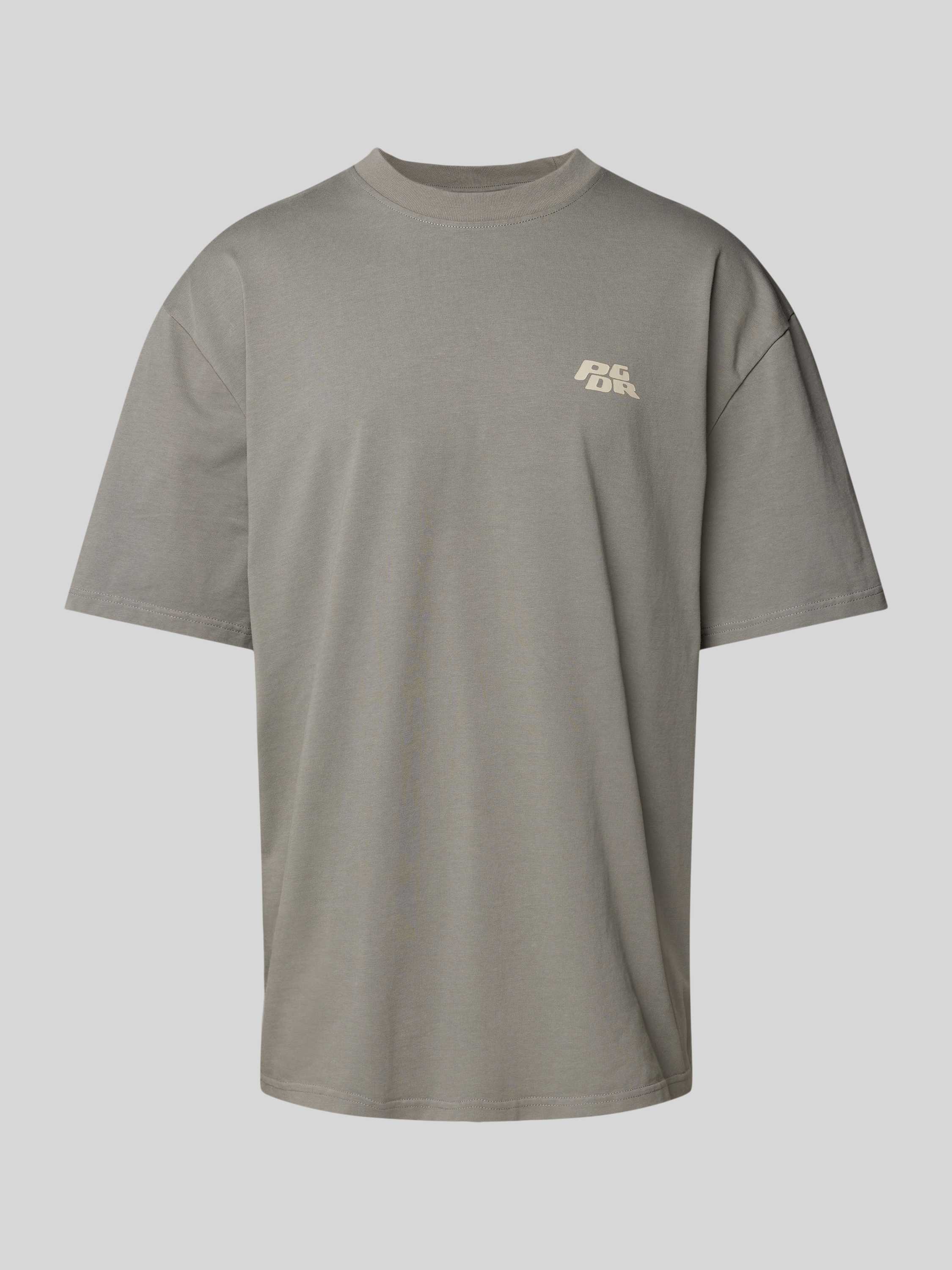 Oversized T-Shirt mit Label-Print Modell 'NARSON'