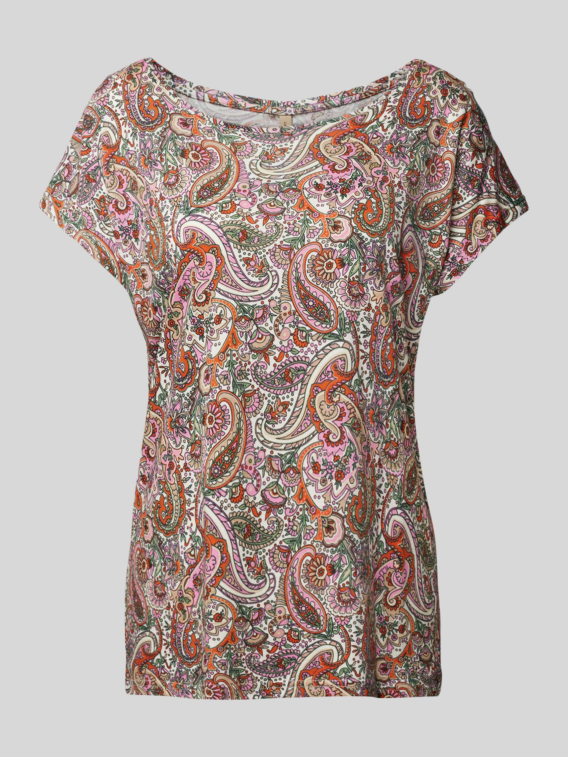T-Shirt mit Paisley-Muster Modell 'Felicity'