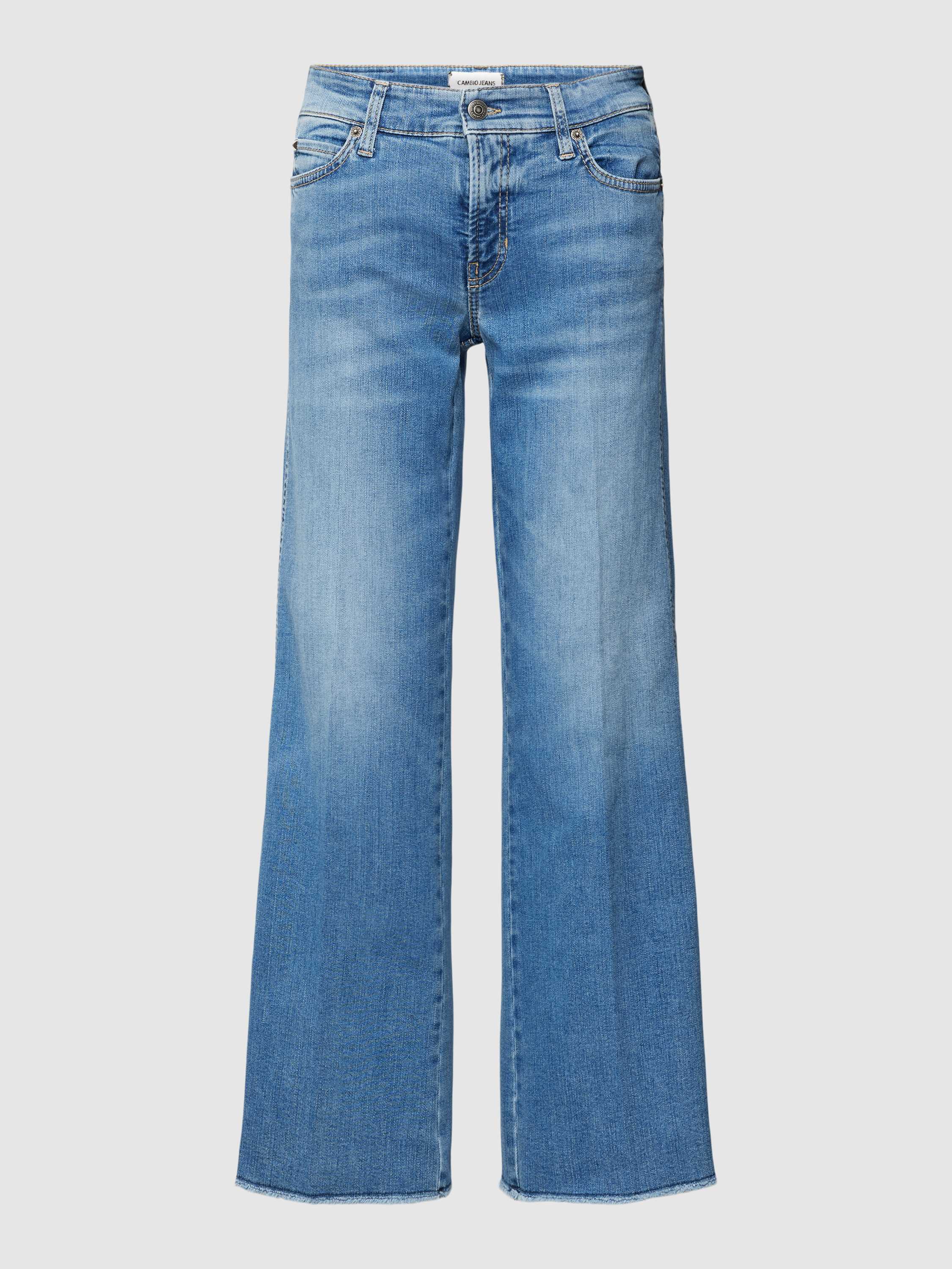 Flared Jeans mit verkürztem Schnitt Modell 'FRANCESCA'