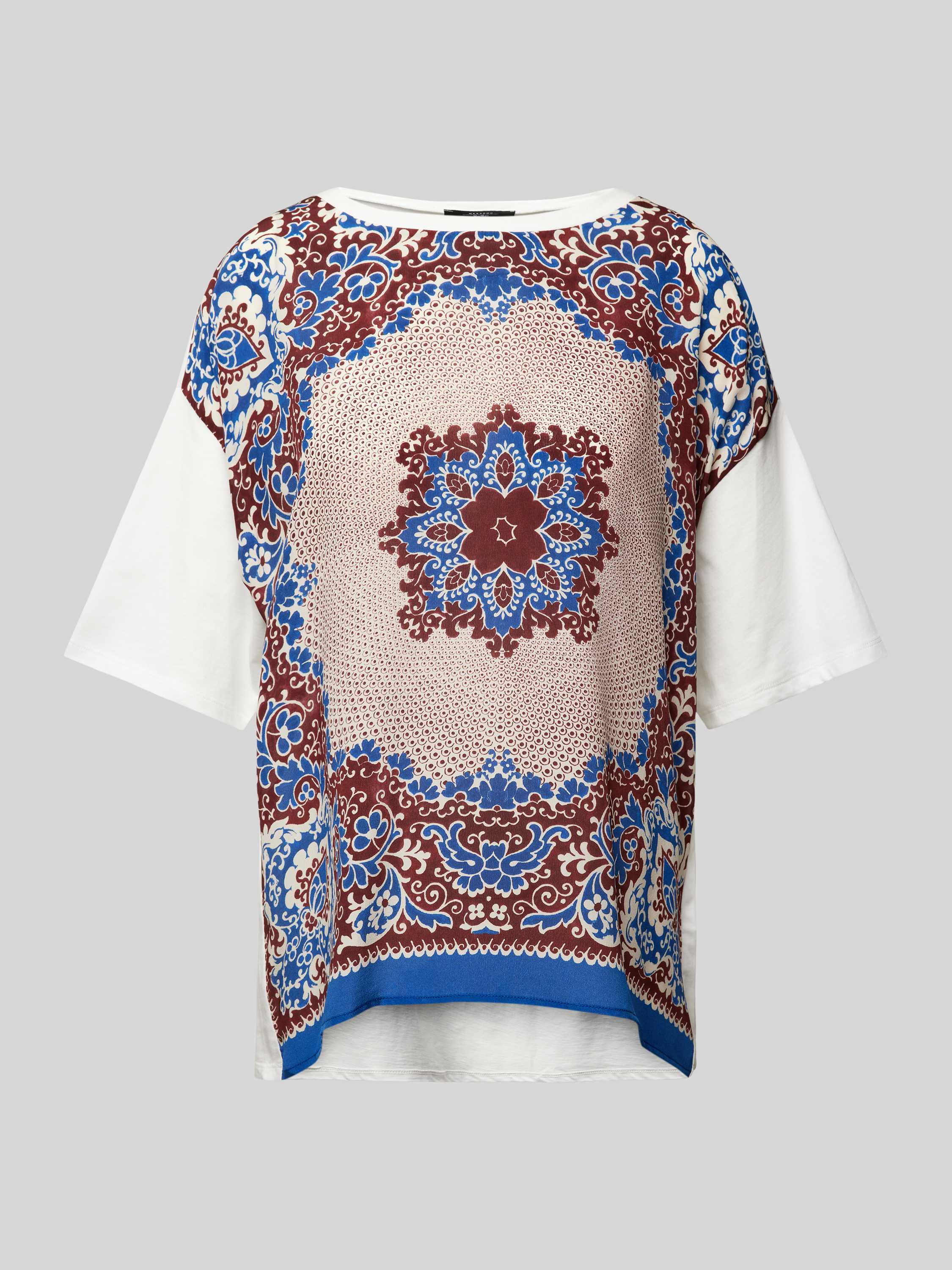 T-Shirt mit Muster-Print Modell 'MALAGA'