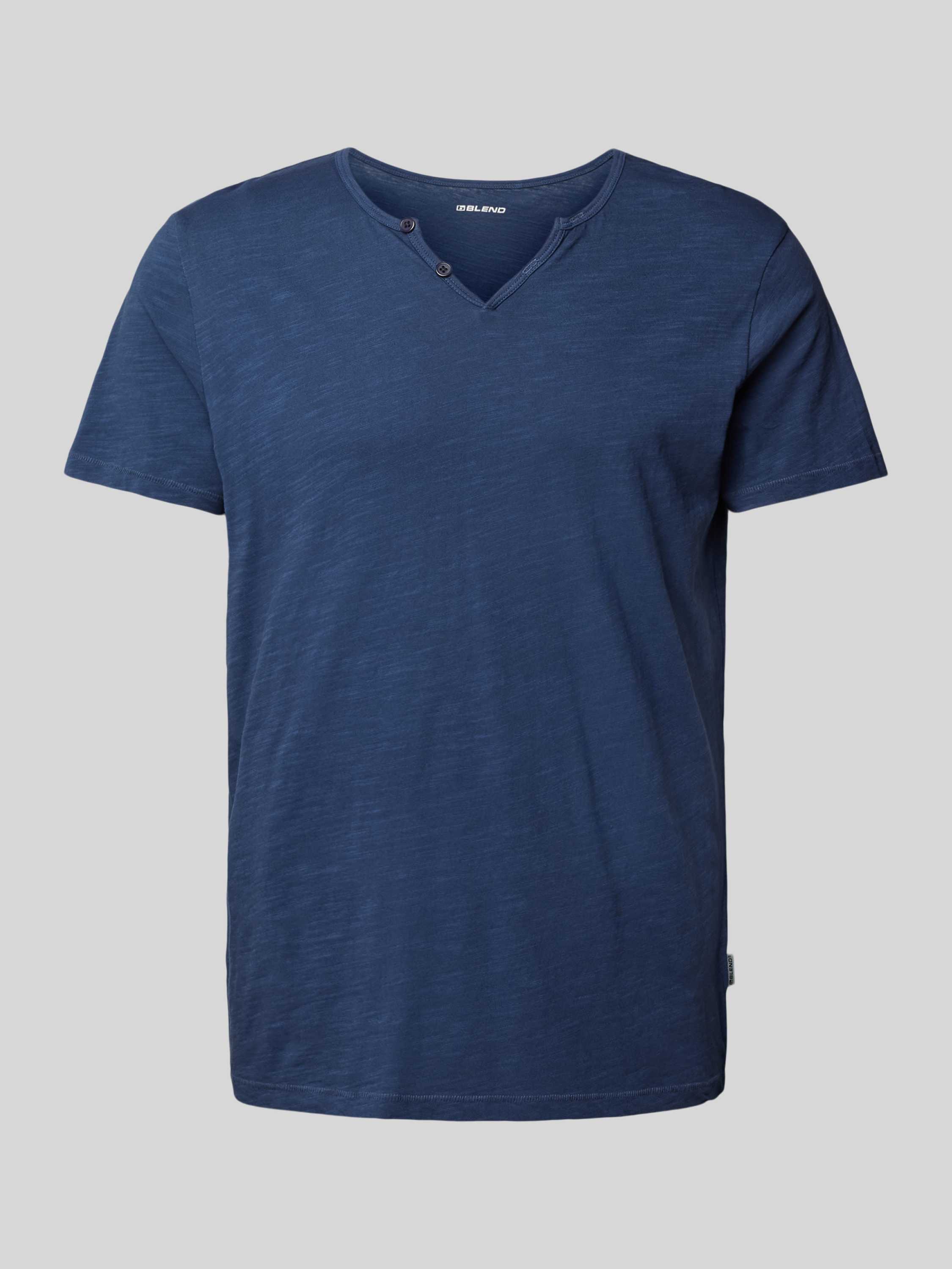 T-Shirt in Melange-Optik Modell 'NOOS'