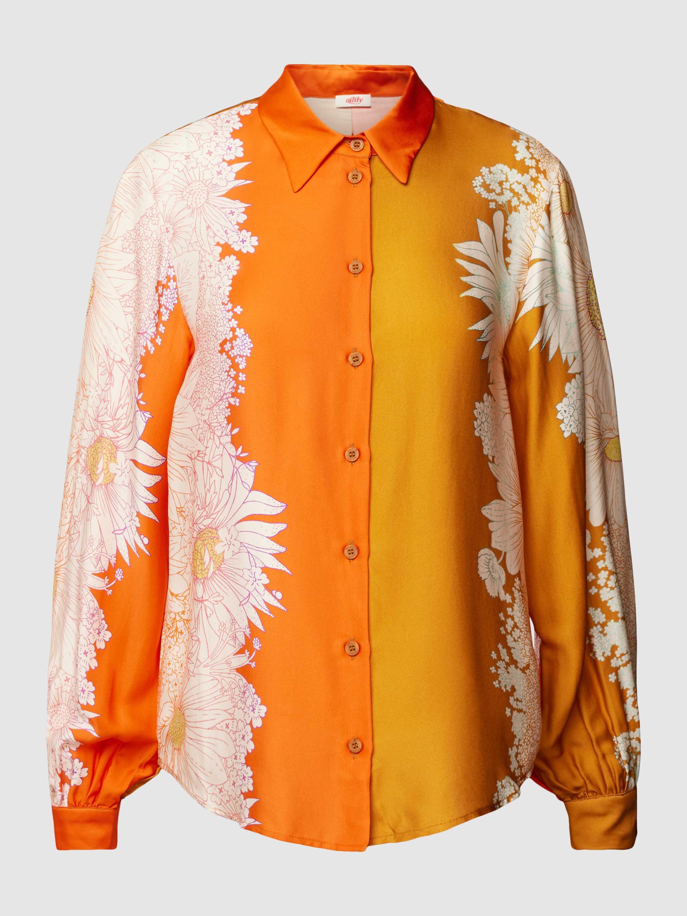 Bluse mit floralem Print Modell 'BAIN'