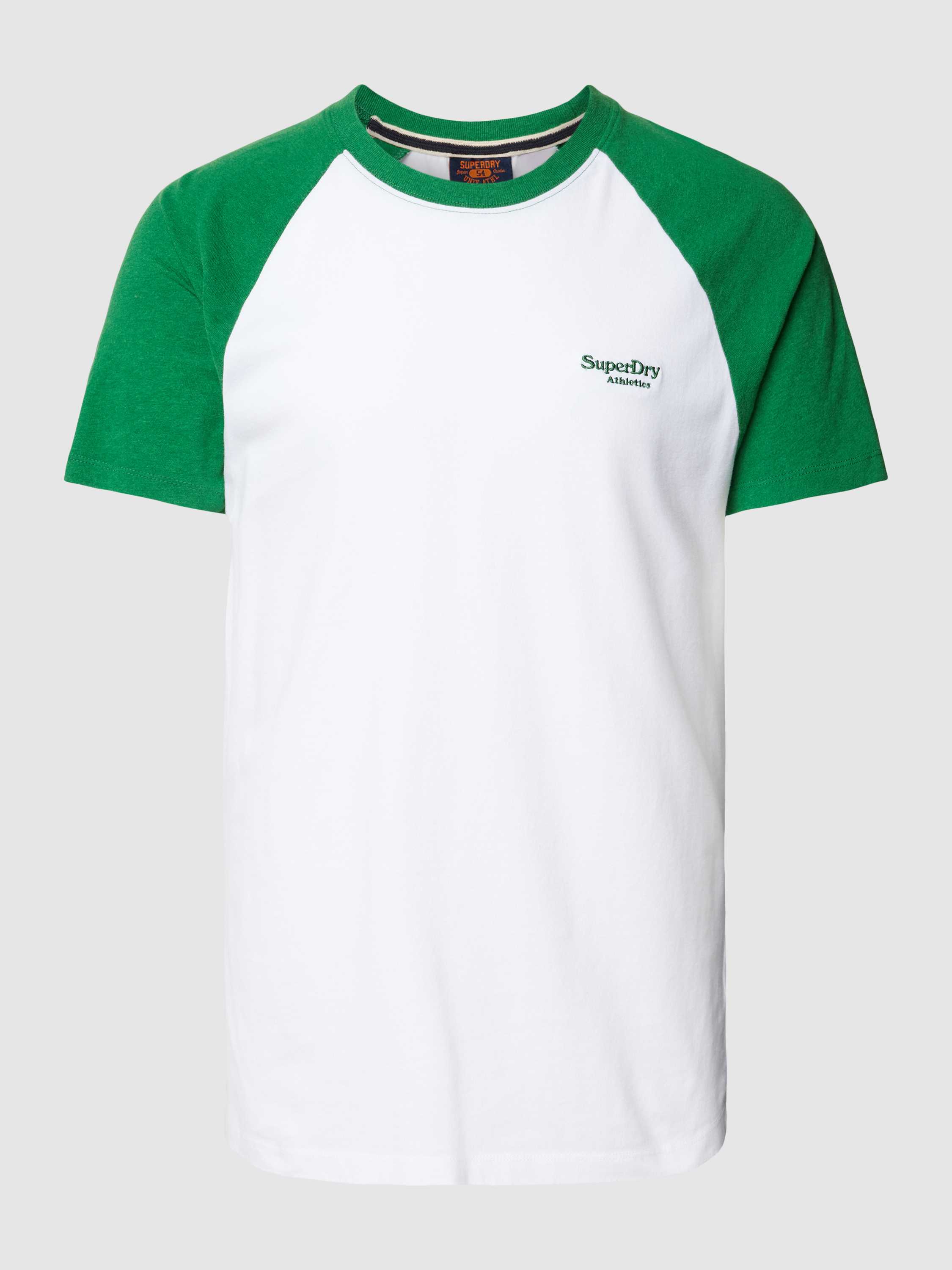 T-Shirt mit Raglanärmeln Modell 'Essential Logo'