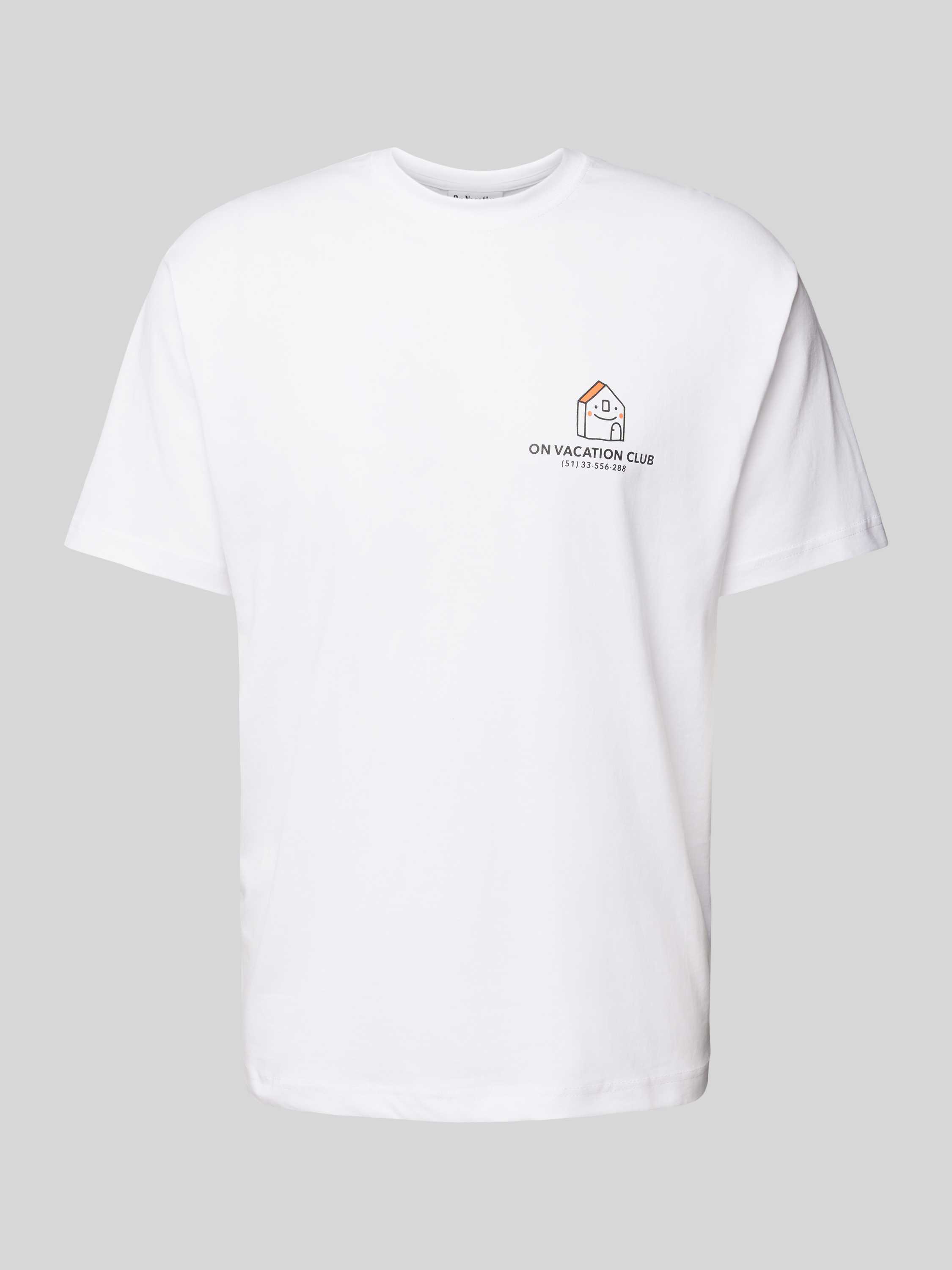 T-Shirt mit Rundhalsausschnitt Modell 'Mi Casa'