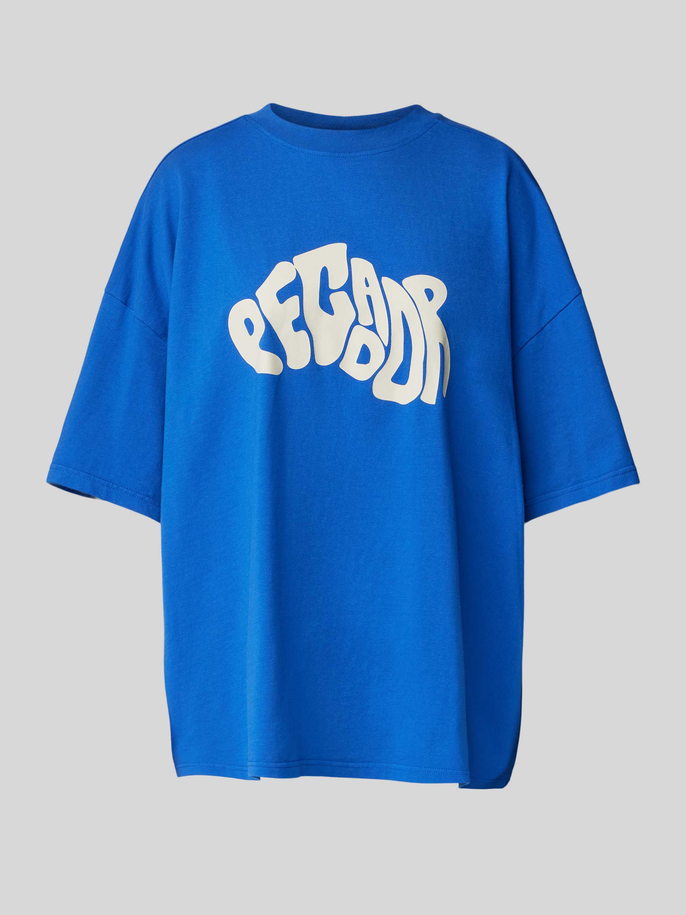 Oversized T-Shirt mit Label-Print Modell 'PALUMA'