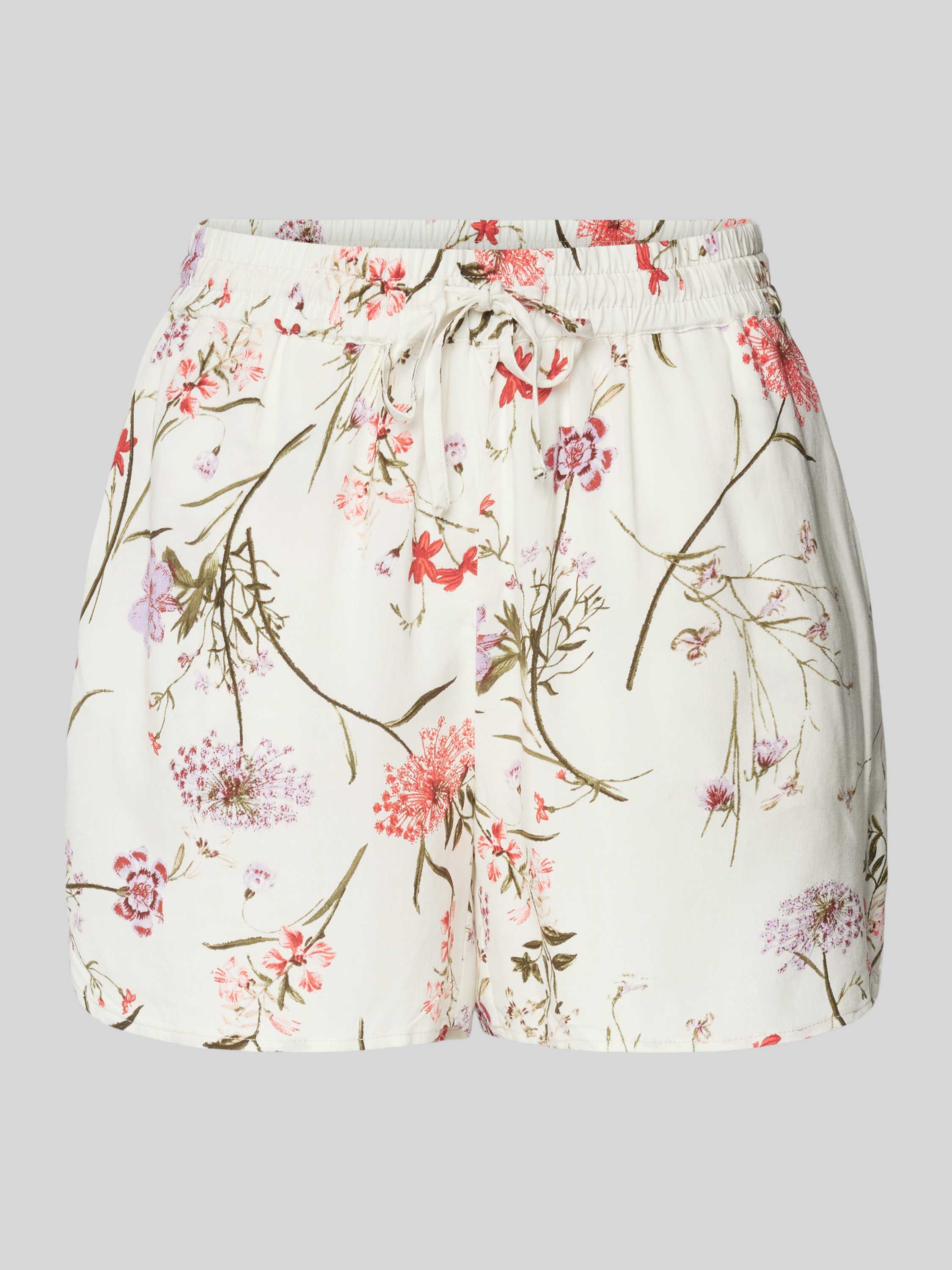 Shorts aus Viskose mit floralem Muster Modell 'EASY JOY', Peek & Cloppenburg