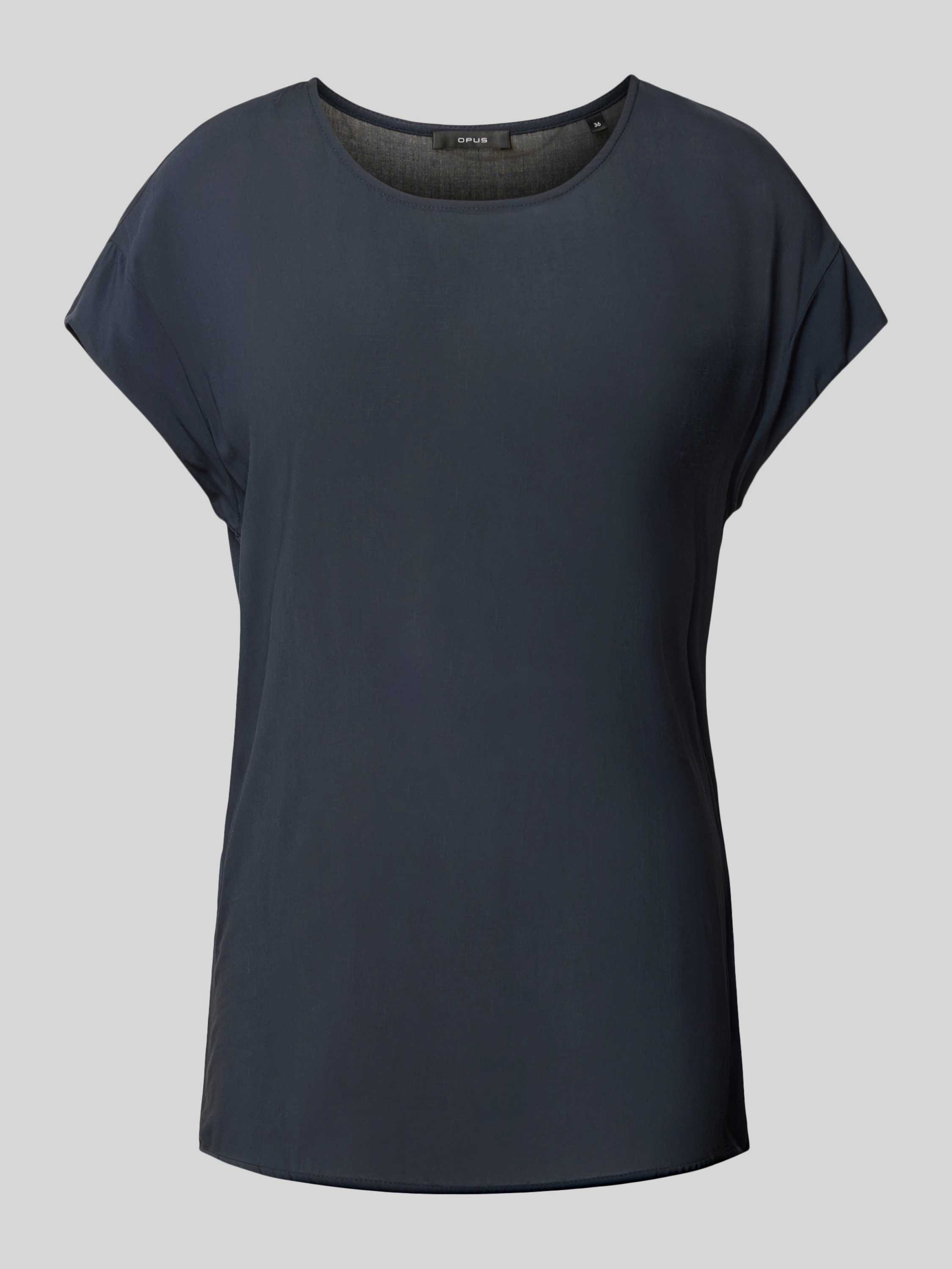 T-Shirt aus Viskose in unifarbenem Design Modell 'Skita soft'