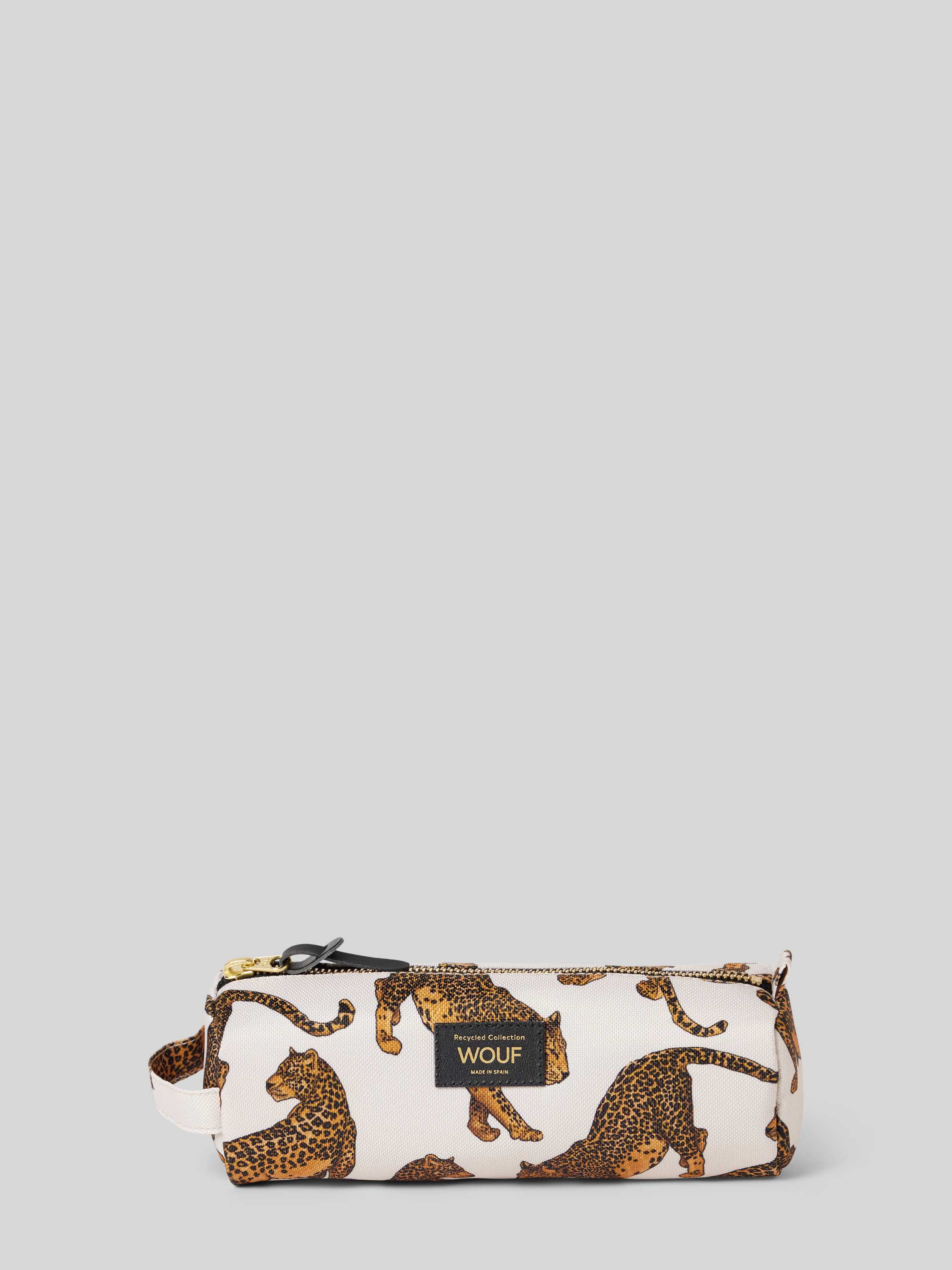 Pouch mit Allover-Muster Modell 'The Leopard', Peek & Cloppenburg