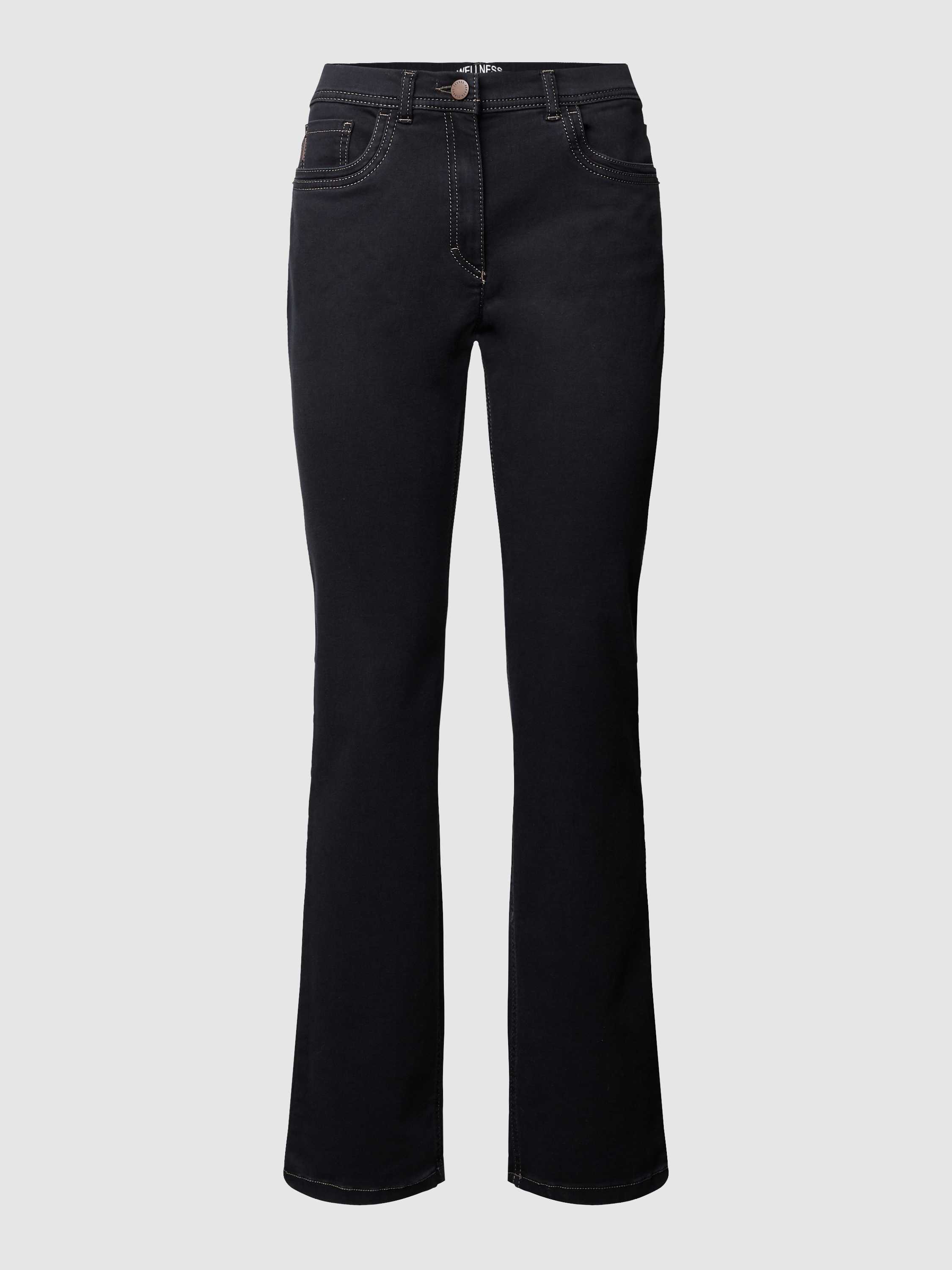 Coloured Straight Fit Jeans Modell GINA